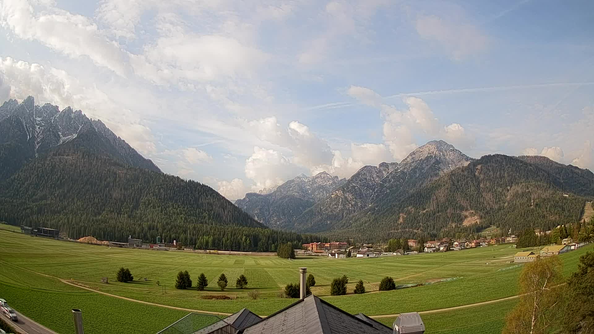 Webcam Dobbiaco Dolomiti – Vista dall’Hotel Rosengarten