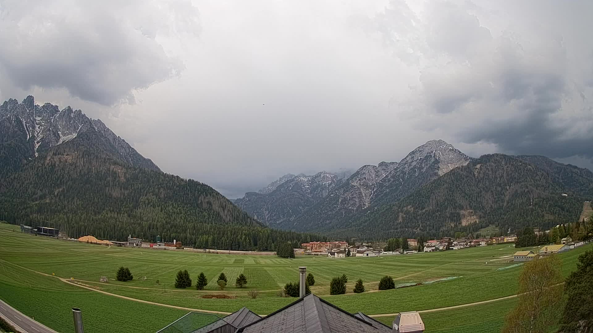 Webcam Toblach Dolomiten – Blick vom Hotel Rosengarten