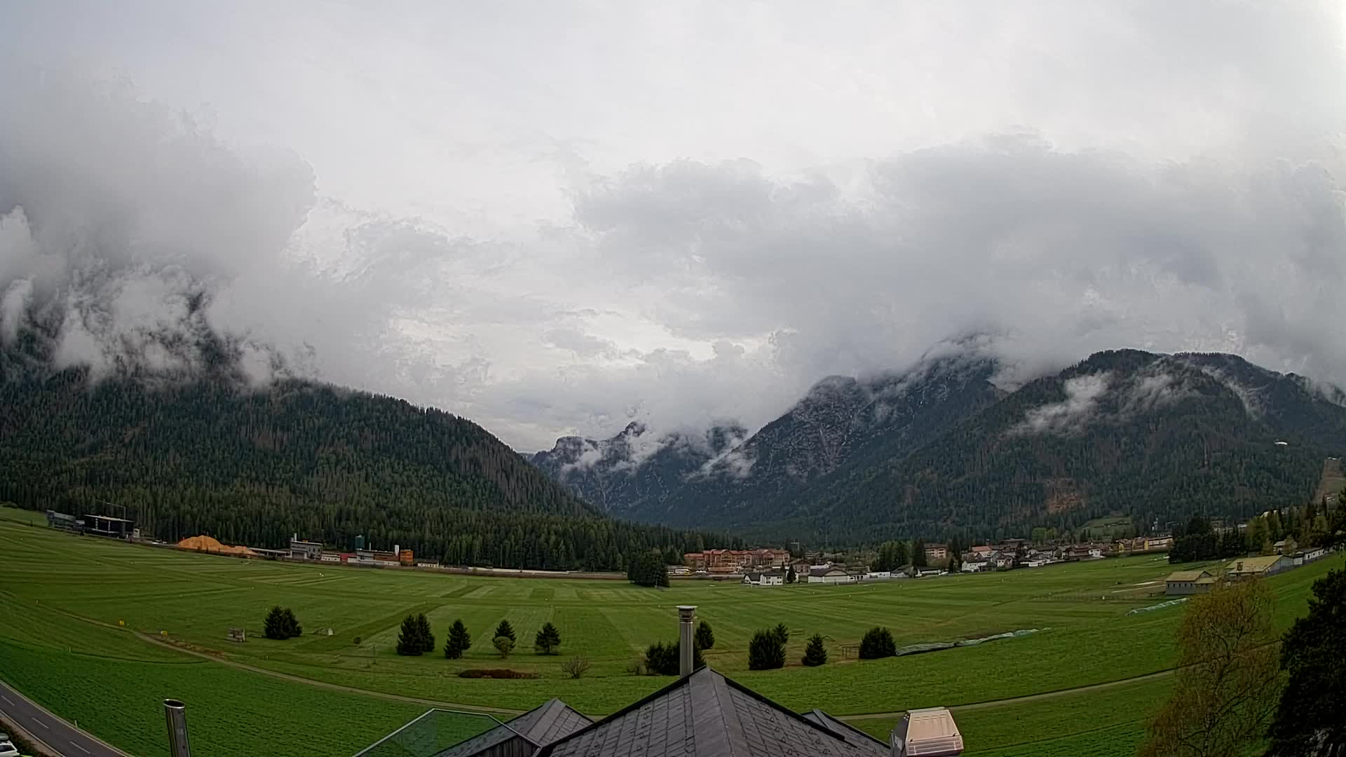Webcam Toblach Dolomitas – Vista desde el Hotel Rosengarten