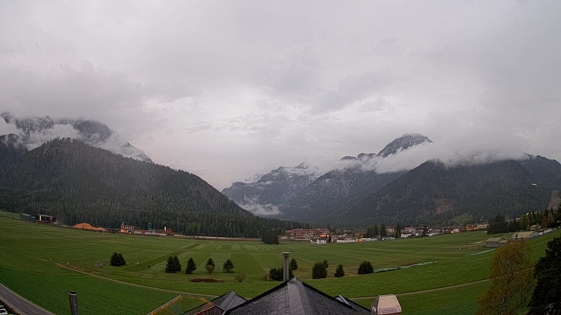 Webcam Toblach Dolomitas – Vista desde el Hotel Rosengarten