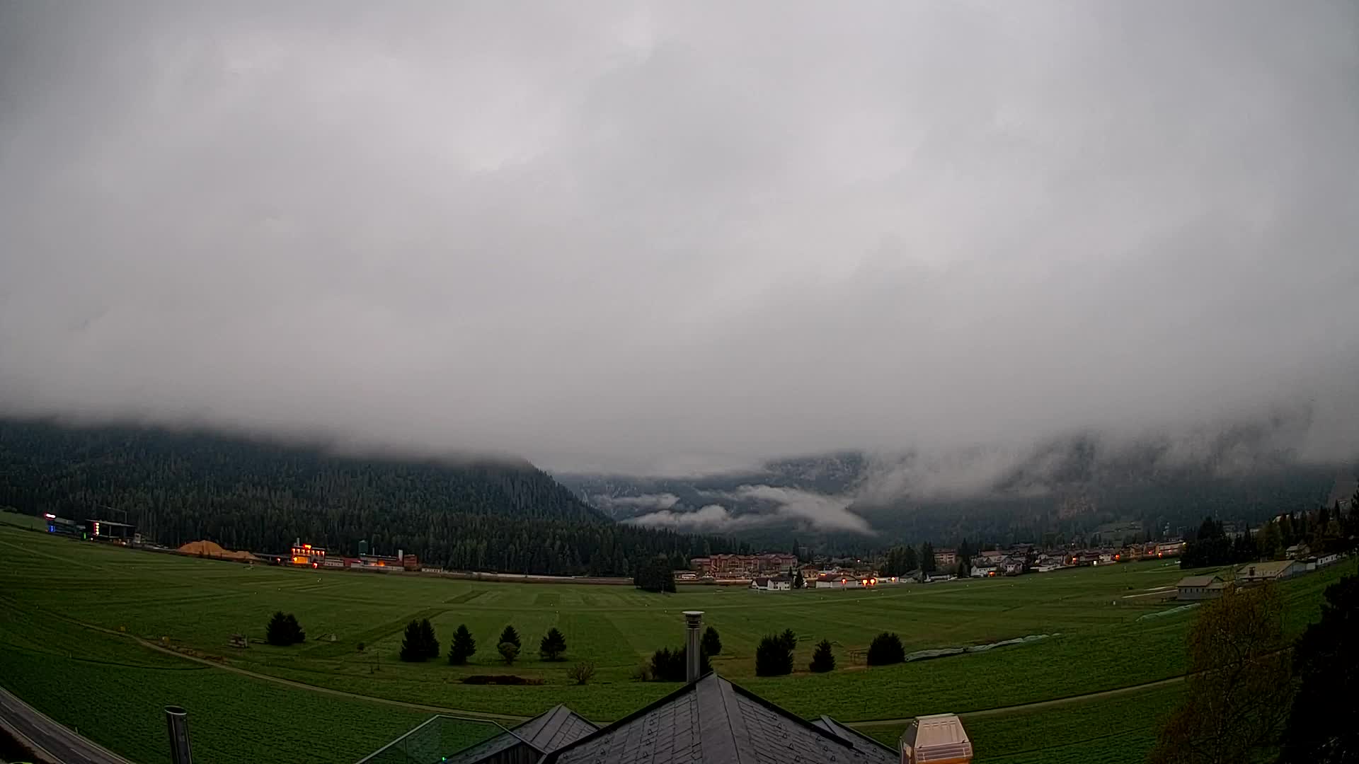 Webcam Toblach Dolomites – Vue depuis l’Hôtel Rosengarten