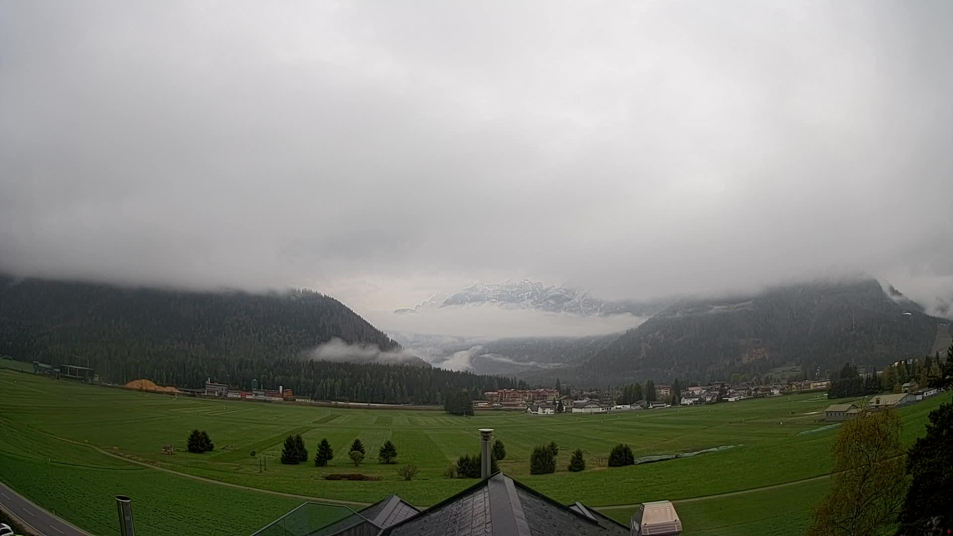 Webcam Toblach Dolomiten – Blick vom Hotel Rosengarten