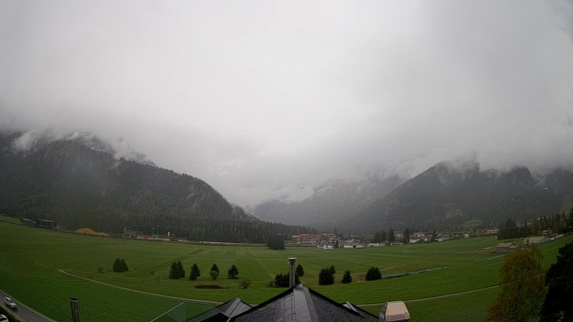 Webcam Toblach Dolomitas – Vista desde el Hotel Rosengarten