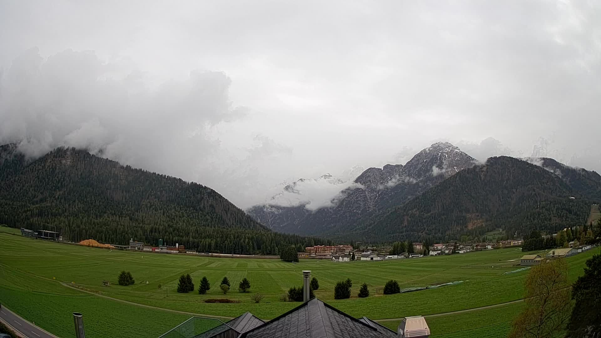 Webcam Toblach Dolomitas – Vista desde el Hotel Rosengarten