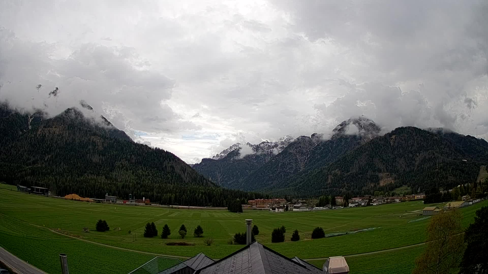 Webcam Toblach Dolomiten – Blick vom Hotel Rosengarten