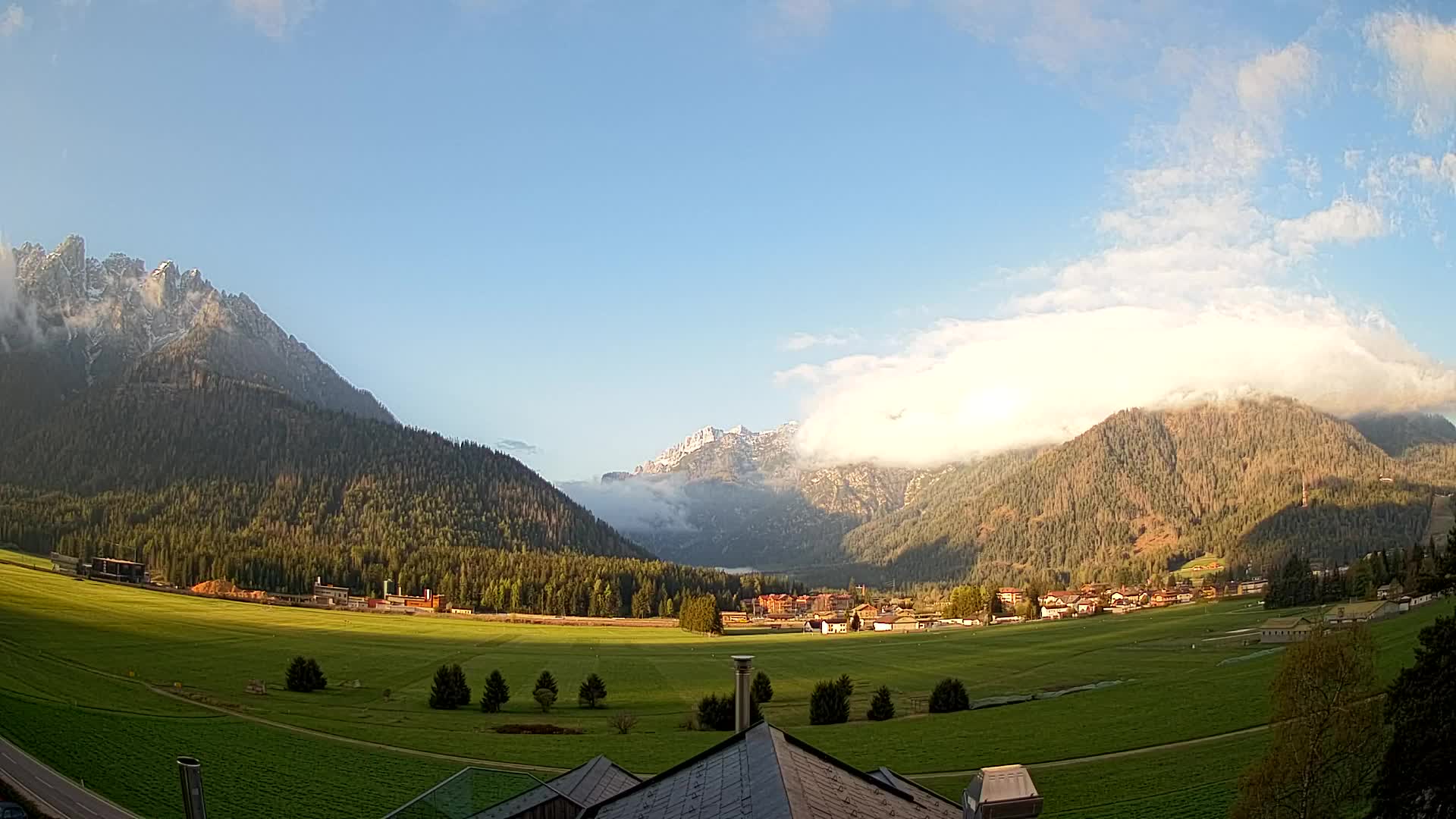 Webcam Toblach Dolomitas – Vista desde el Hotel Rosengarten