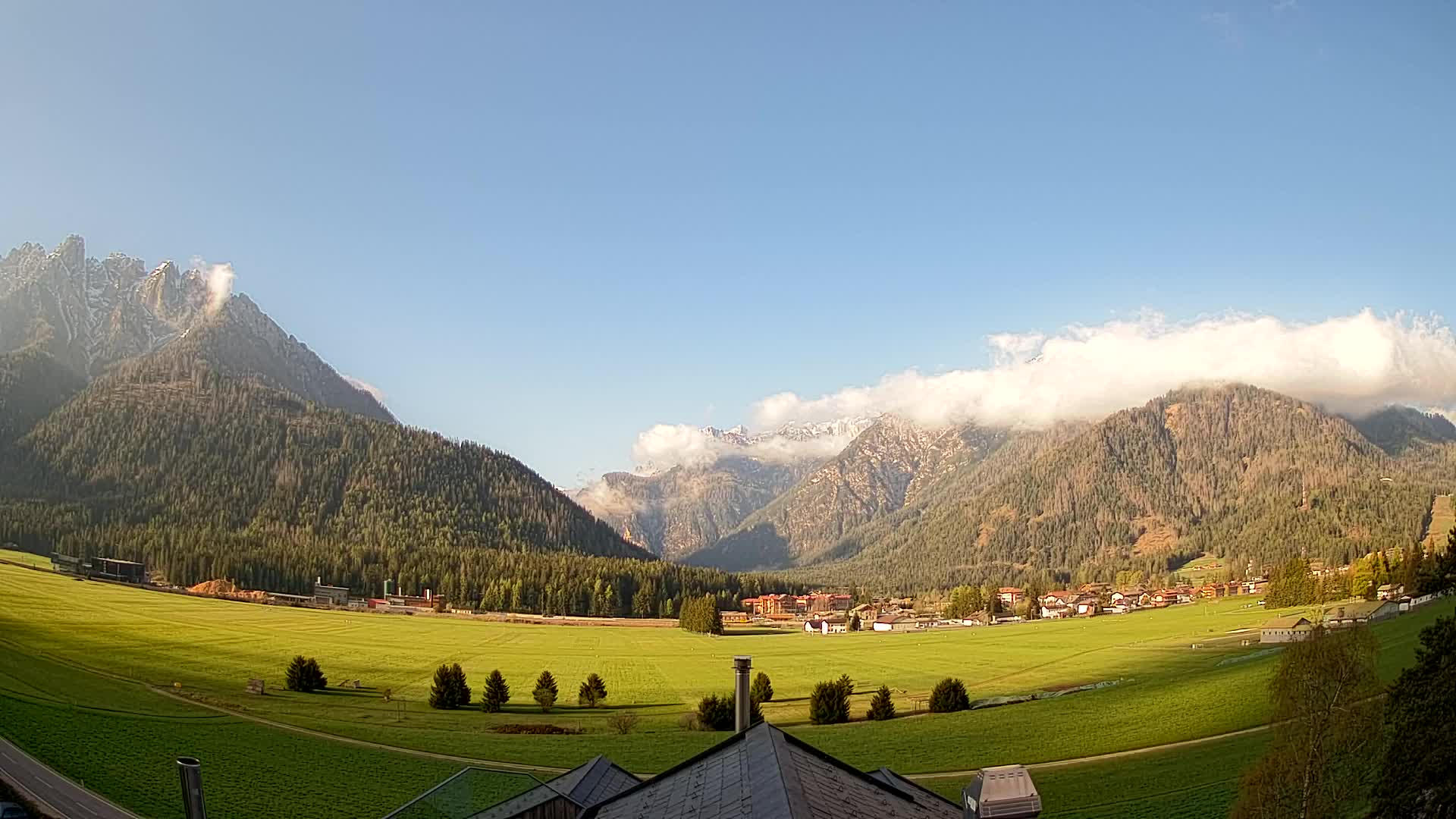 Webcam Toblach Dolomitas – Vista desde el Hotel Rosengarten
