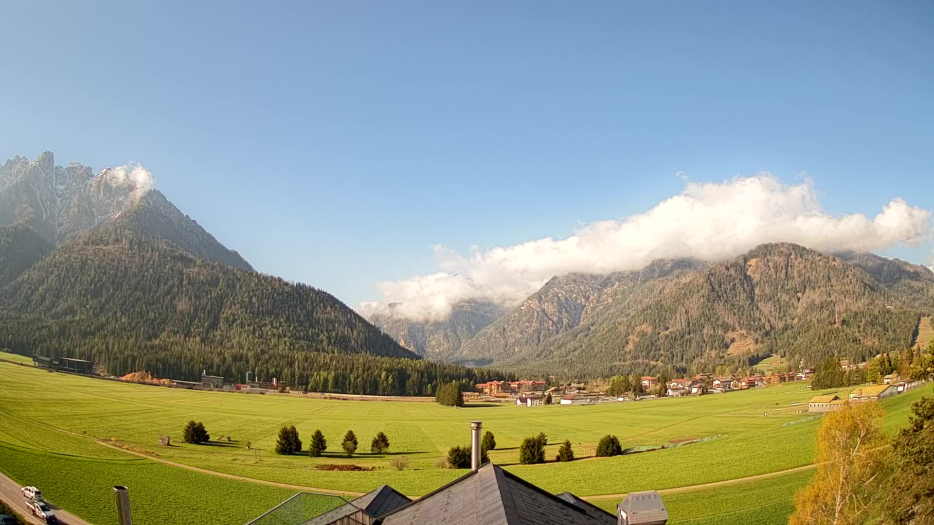 Webcam Dobbiaco Dolomiti – Vista dall’Hotel Rosengarten