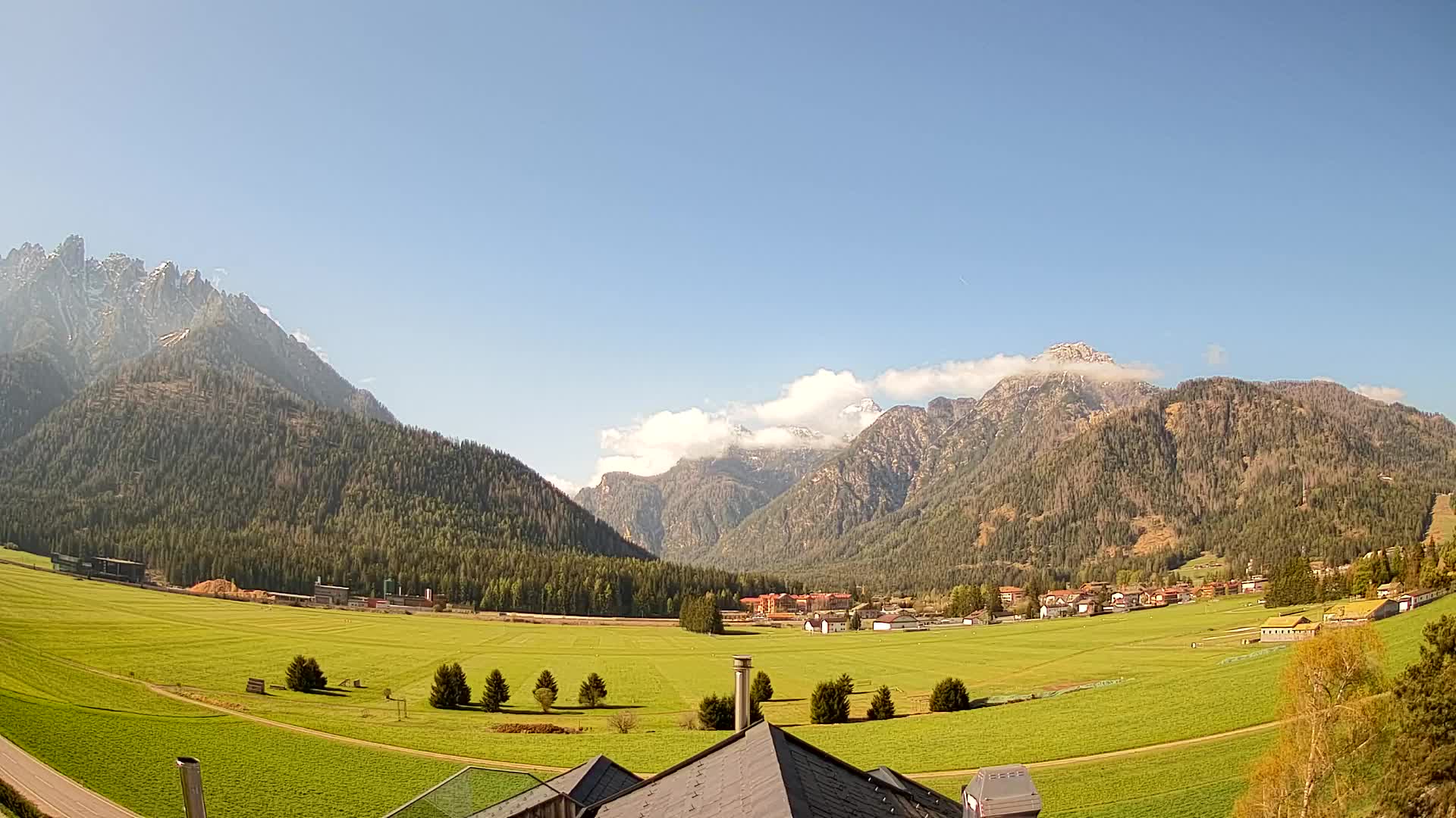 Webcam Toblach Dolomitas – Vista desde el Hotel Rosengarten