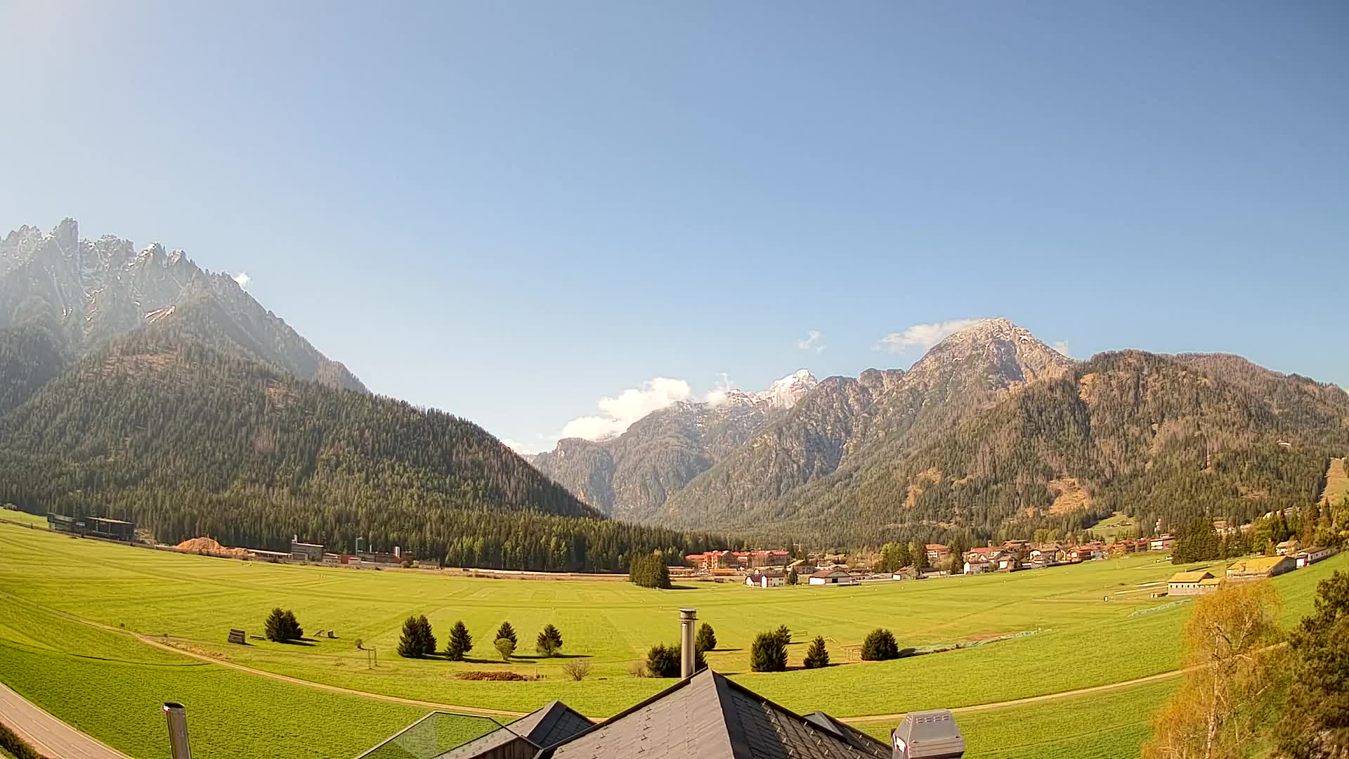 Webcam Toblach Dolomitas – Vista desde el Hotel Rosengarten