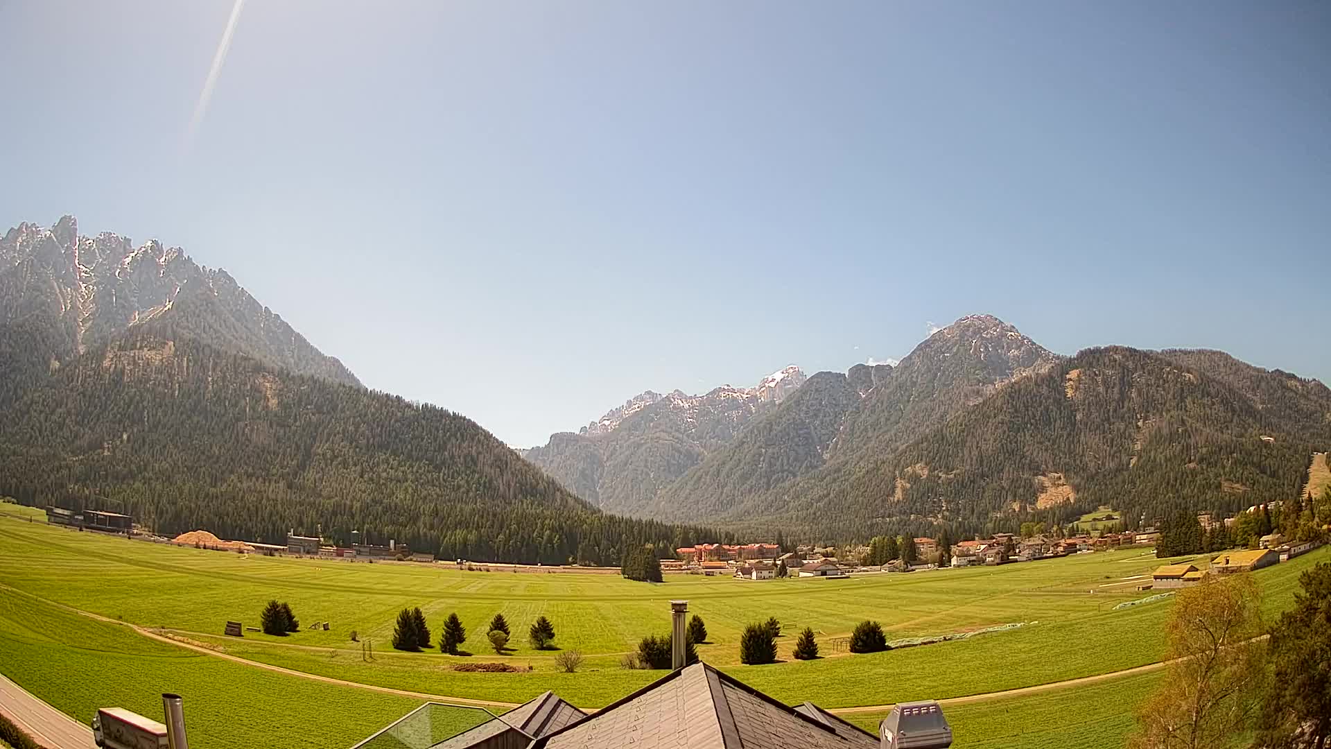 Webcam Dobbiaco Dolomiti – Vista dall’Hotel Rosengarten