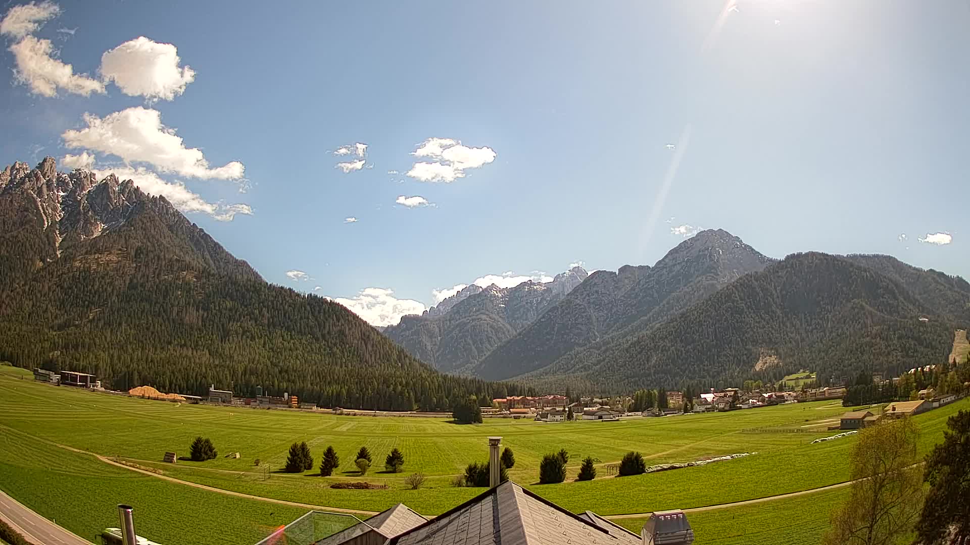 Webcam Toblach Dolomitas – Vista desde el Hotel Rosengarten