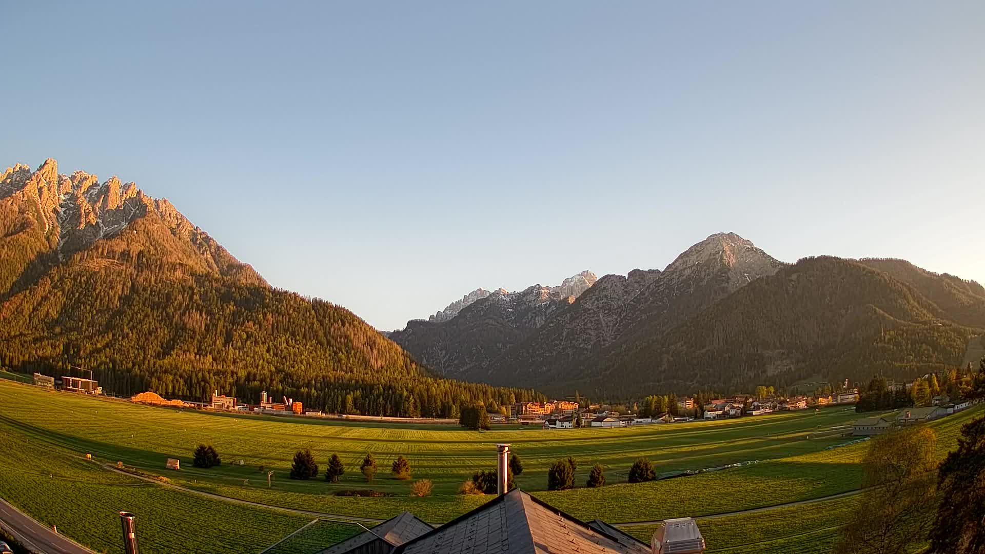 Webcam Toblach Dolomites – Vue depuis l’Hôtel Rosengarten
