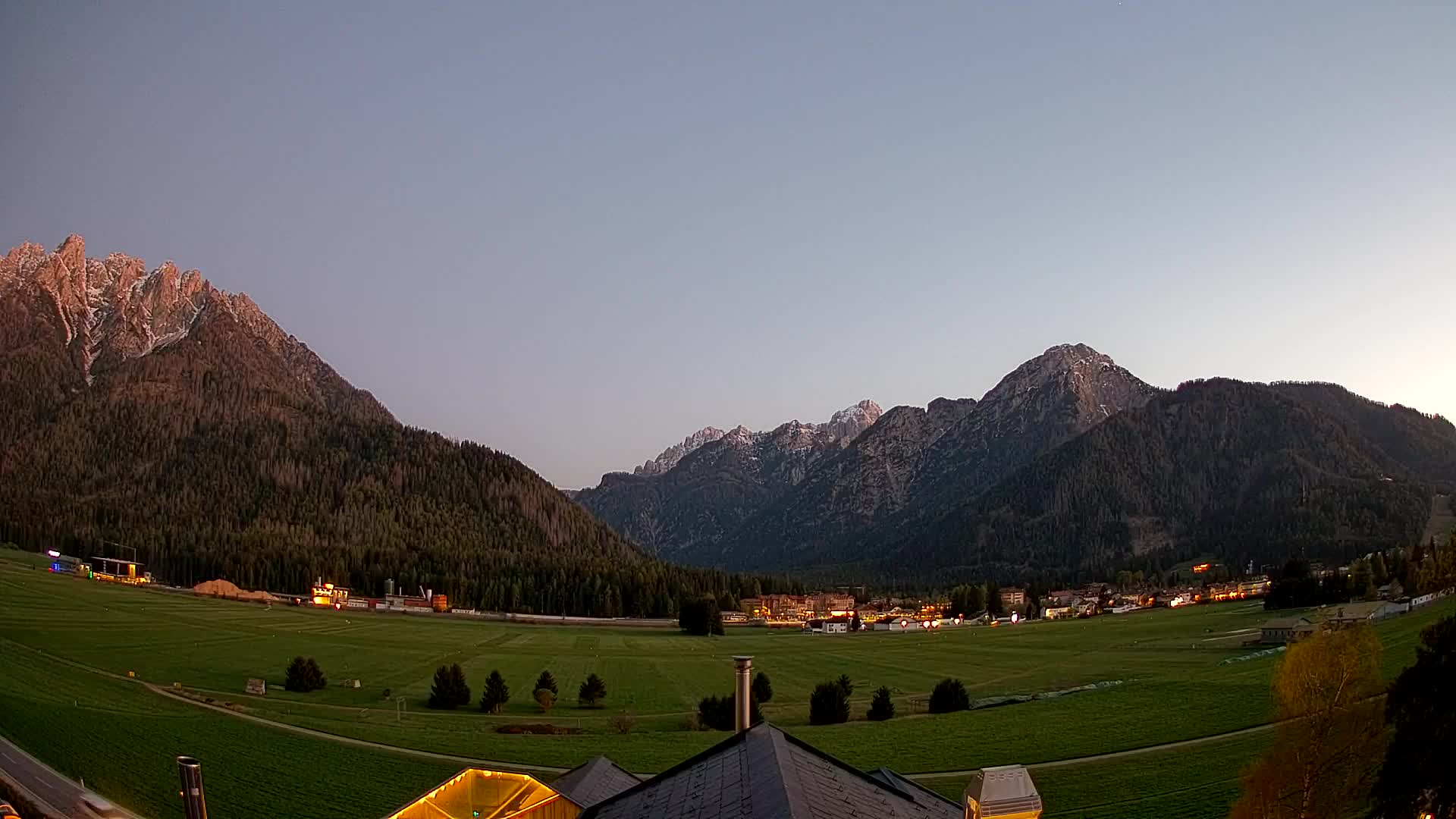 Webcam Toblach Dolomites – Vue depuis l’Hôtel Rosengarten