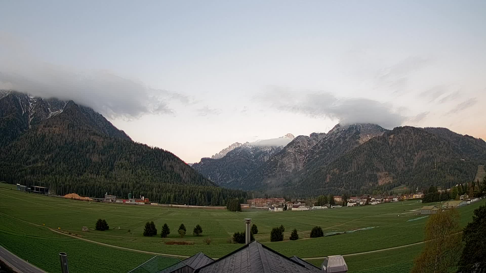 Webcam Toblach Dolomiten – Blick vom Hotel Rosengarten