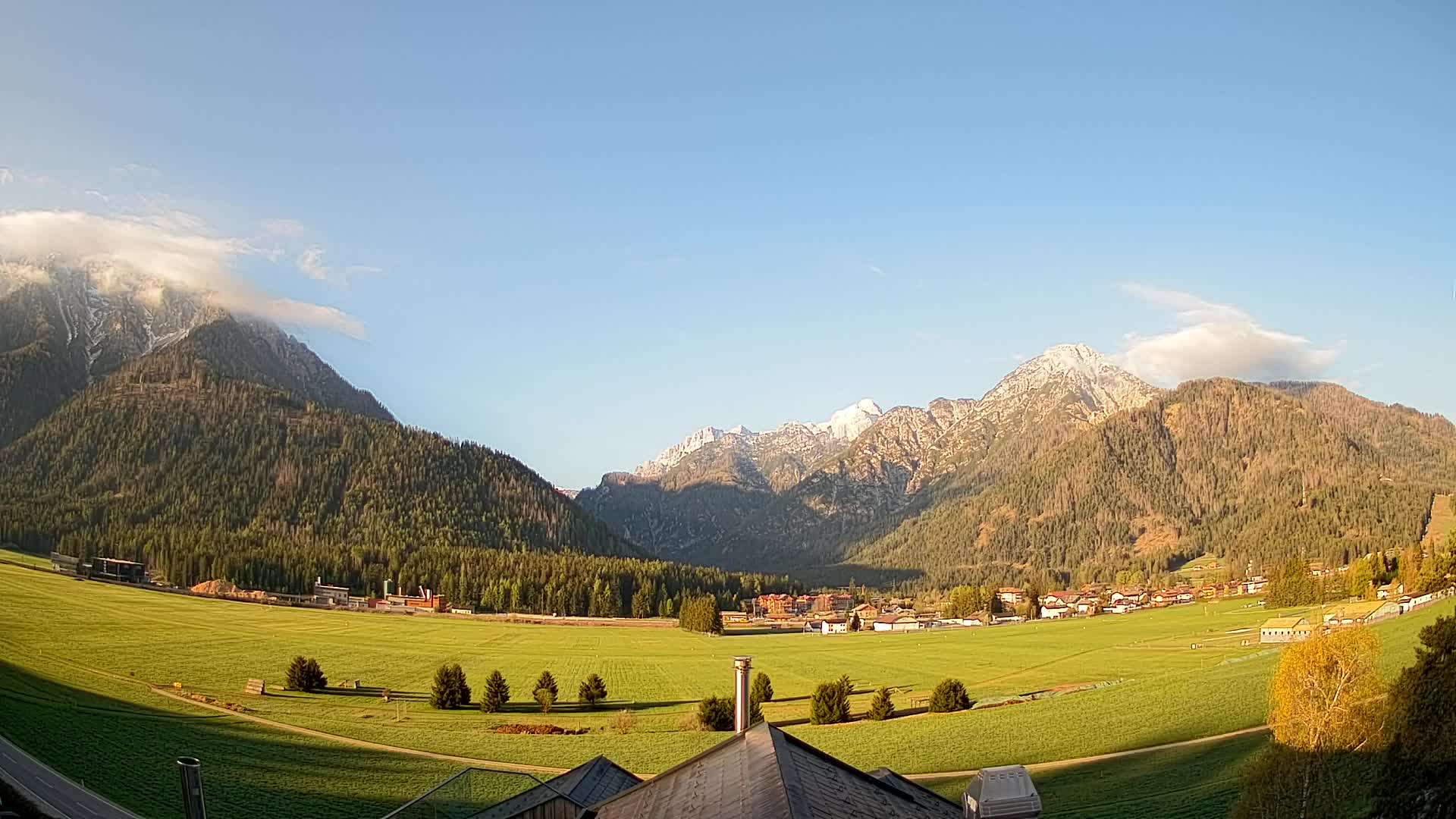 Webcam Dobbiaco Dolomiti – Vista dall’Hotel Rosengarten