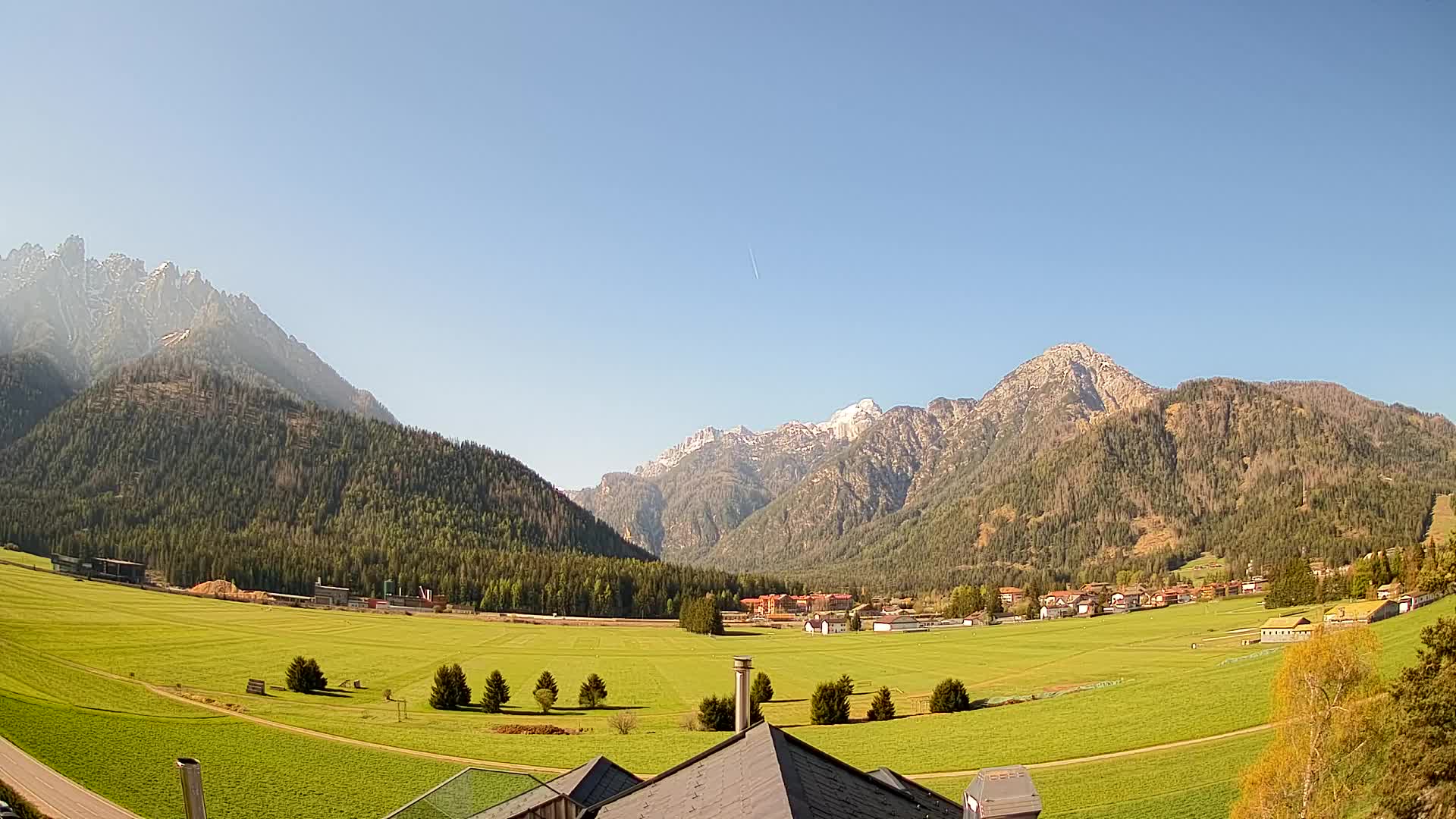 Webcam Toblach Dolomiten – Blick vom Hotel Rosengarten