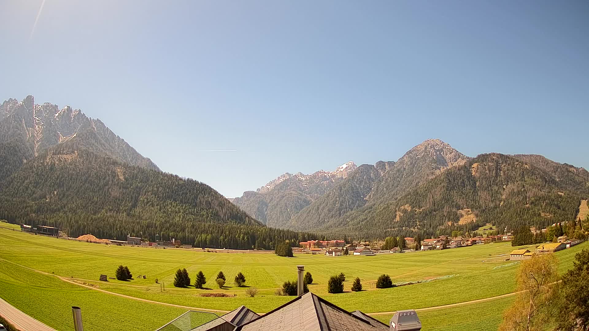 Webcam Dobbiaco Dolomiti – Vista dall’Hotel Rosengarten