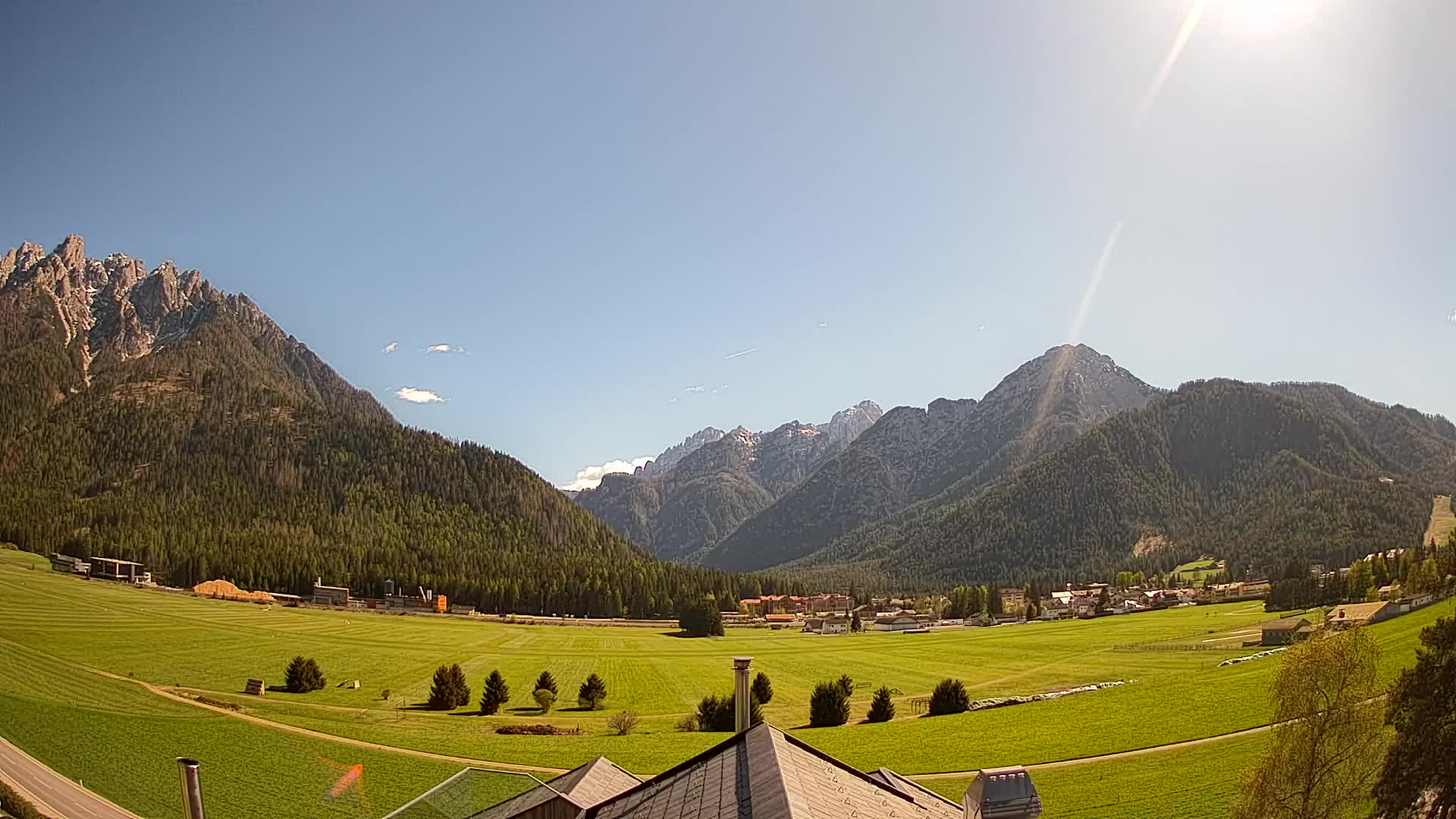 Webcam Dobbiaco Dolomiti – Vista dall’Hotel Rosengarten