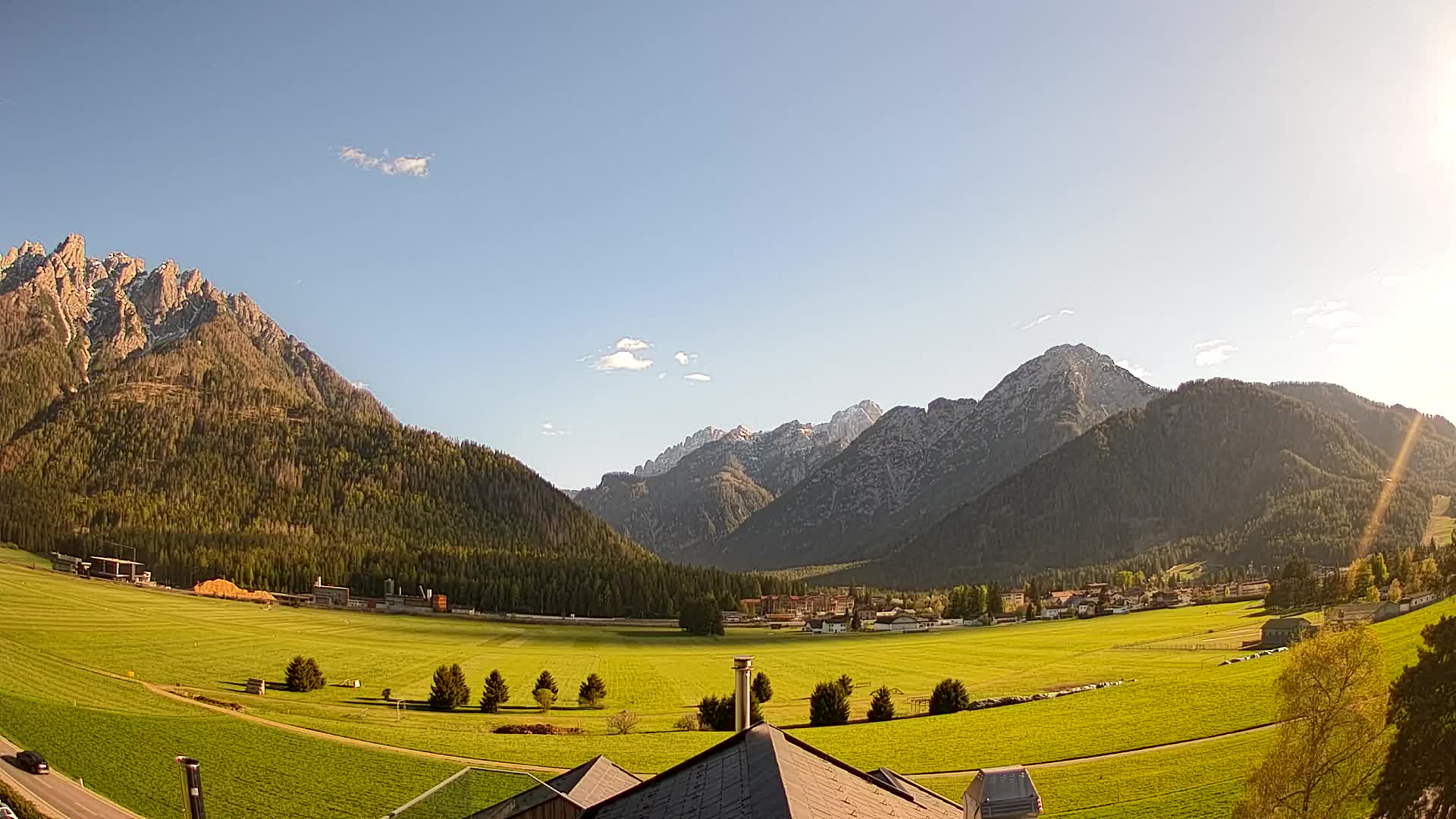 Webcam Dobbiaco Dolomiti – Vista dall’Hotel Rosengarten