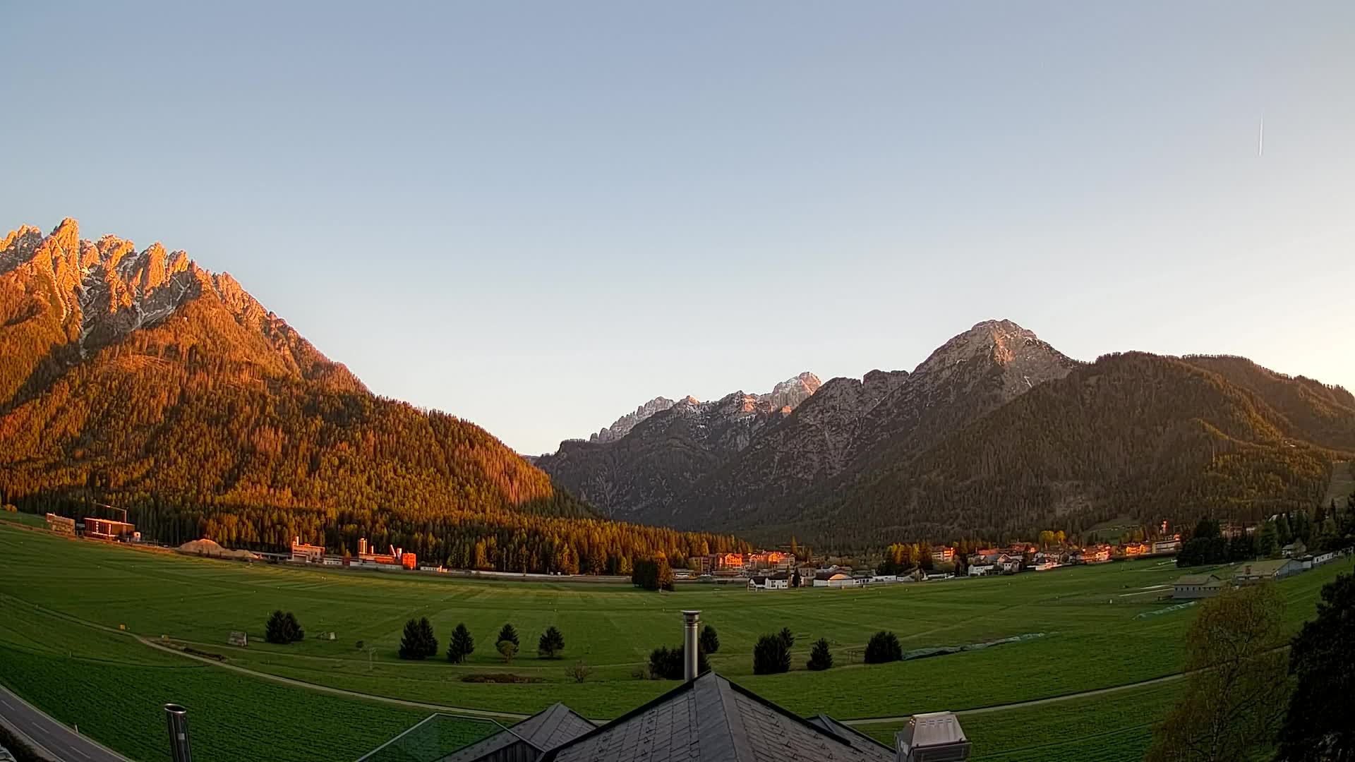 Webcam Toblach Dolomites – Vue depuis l’Hôtel Rosengarten
