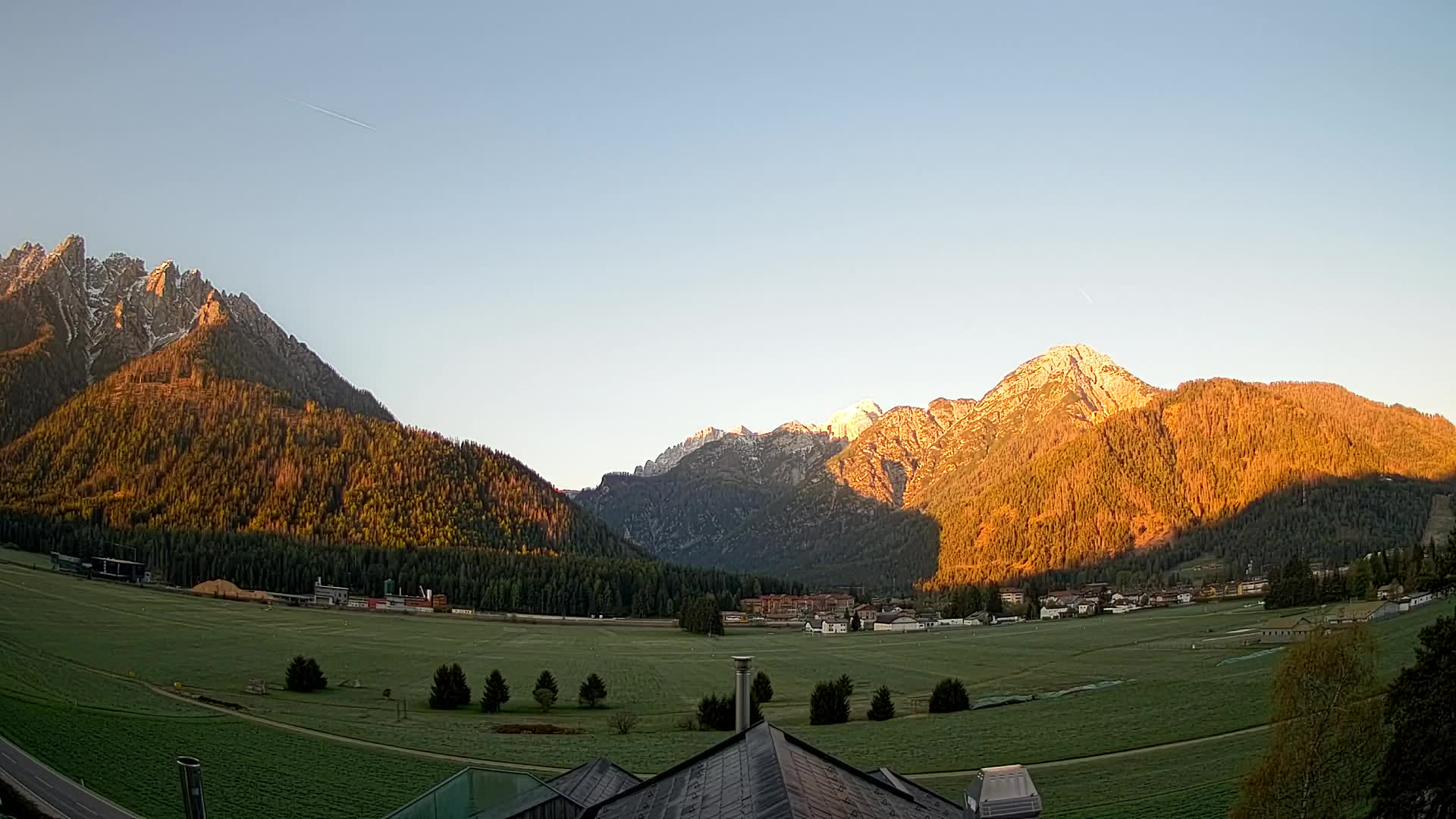 Webcam Toblach Dolomitas – Vista desde el Hotel Rosengarten
