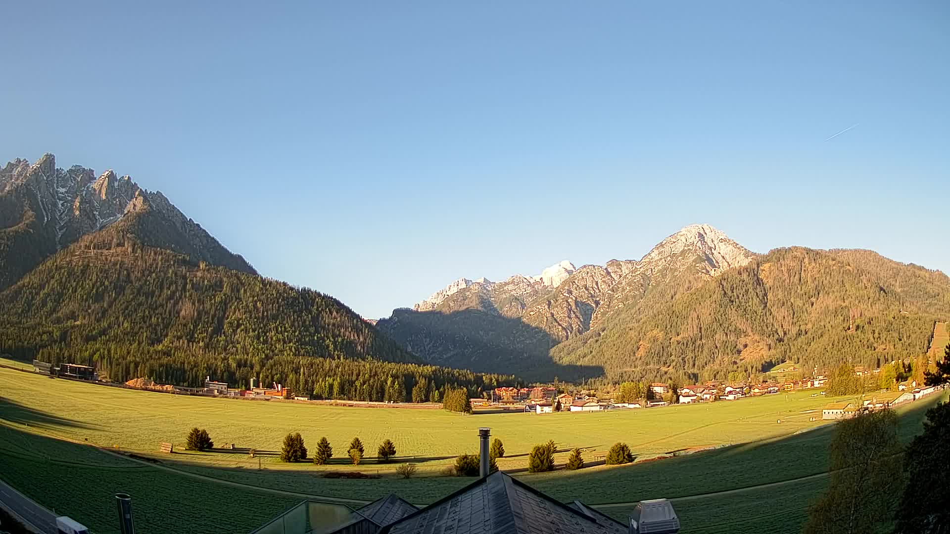 Webcam Toblach Dolomitas – Vista desde el Hotel Rosengarten