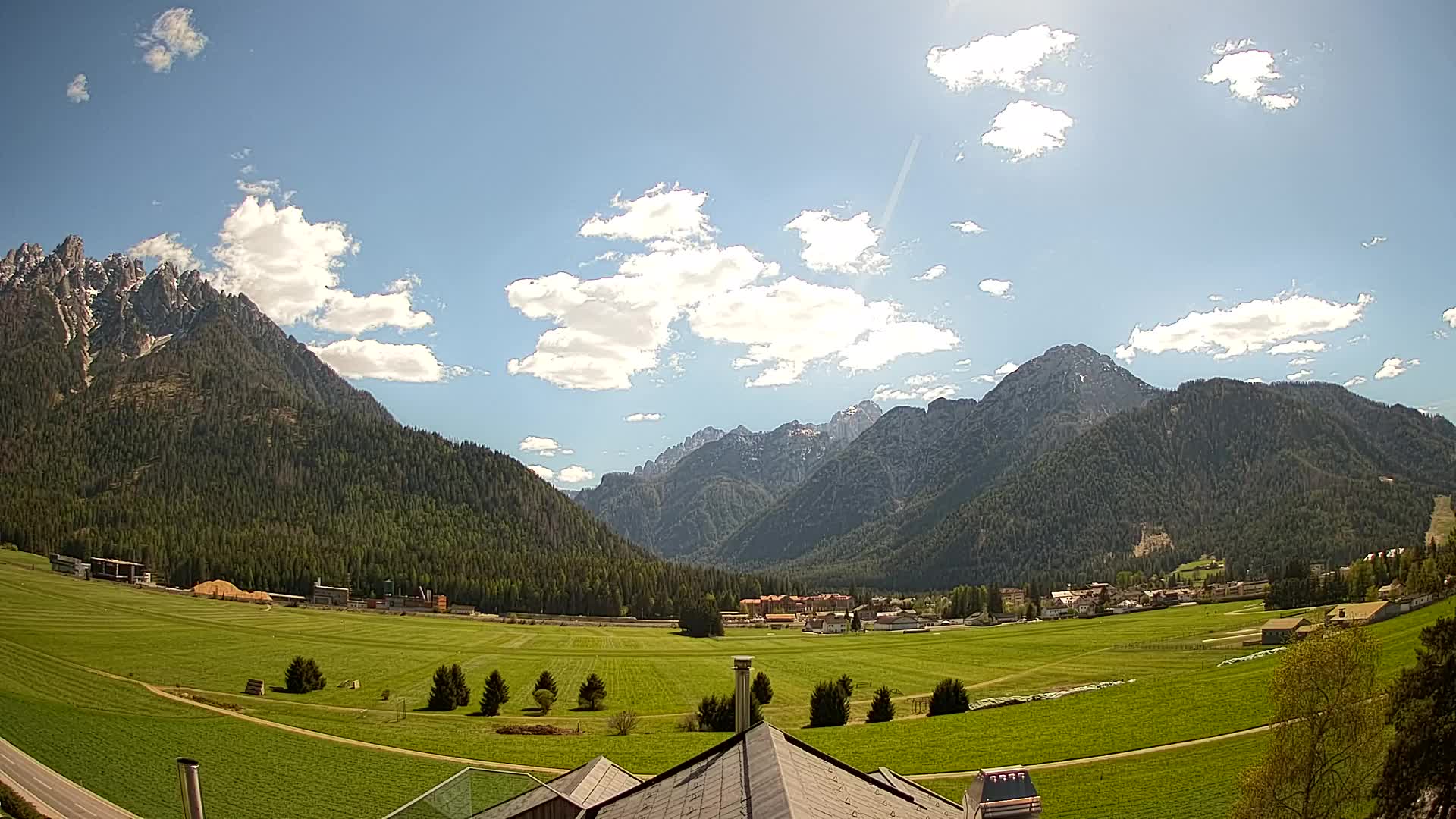 Webcam Toblach Dolomitas – Vista desde el Hotel Rosengarten