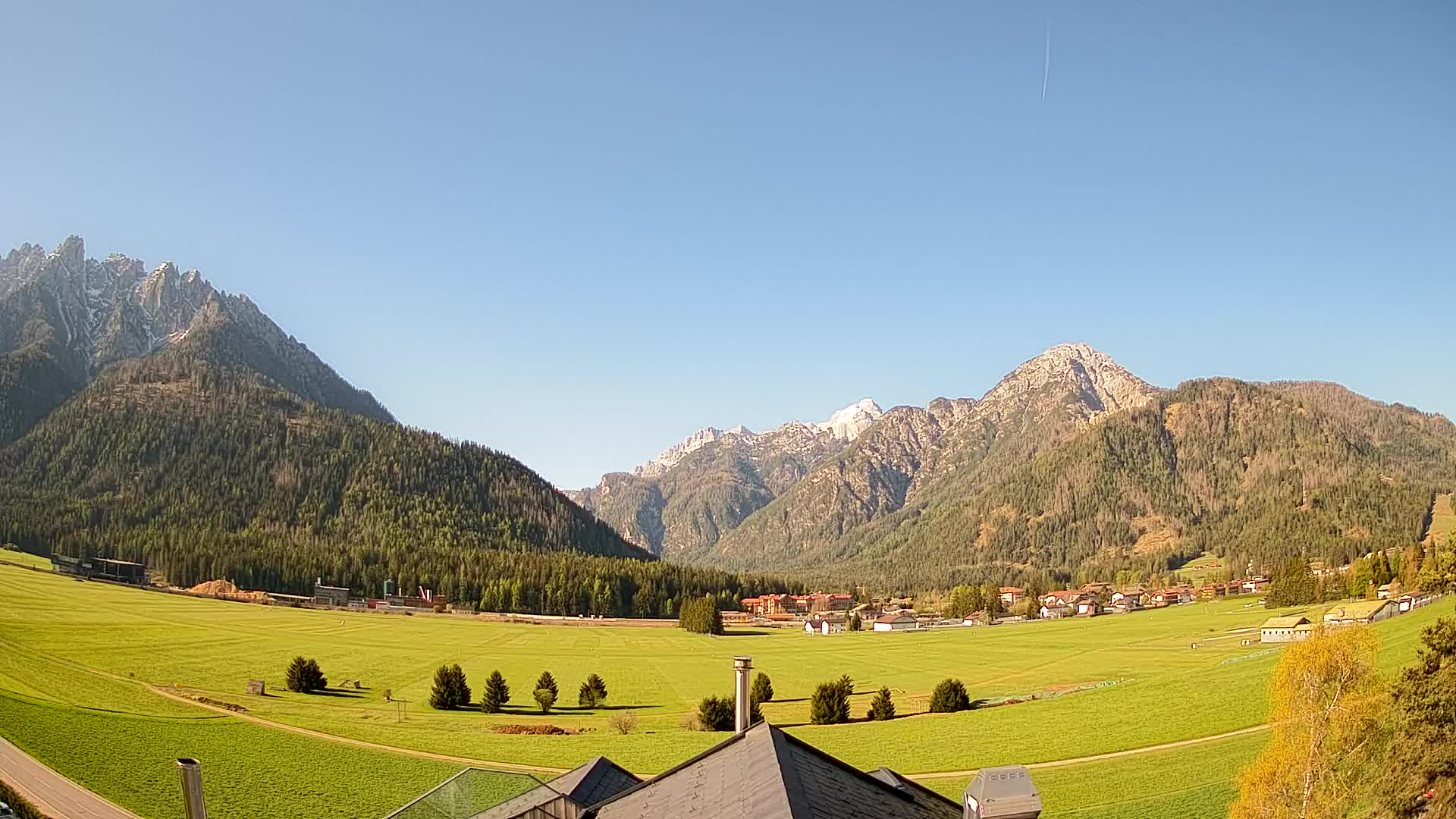 Webcam Toblach Dolomites – Vue depuis l’Hôtel Rosengarten