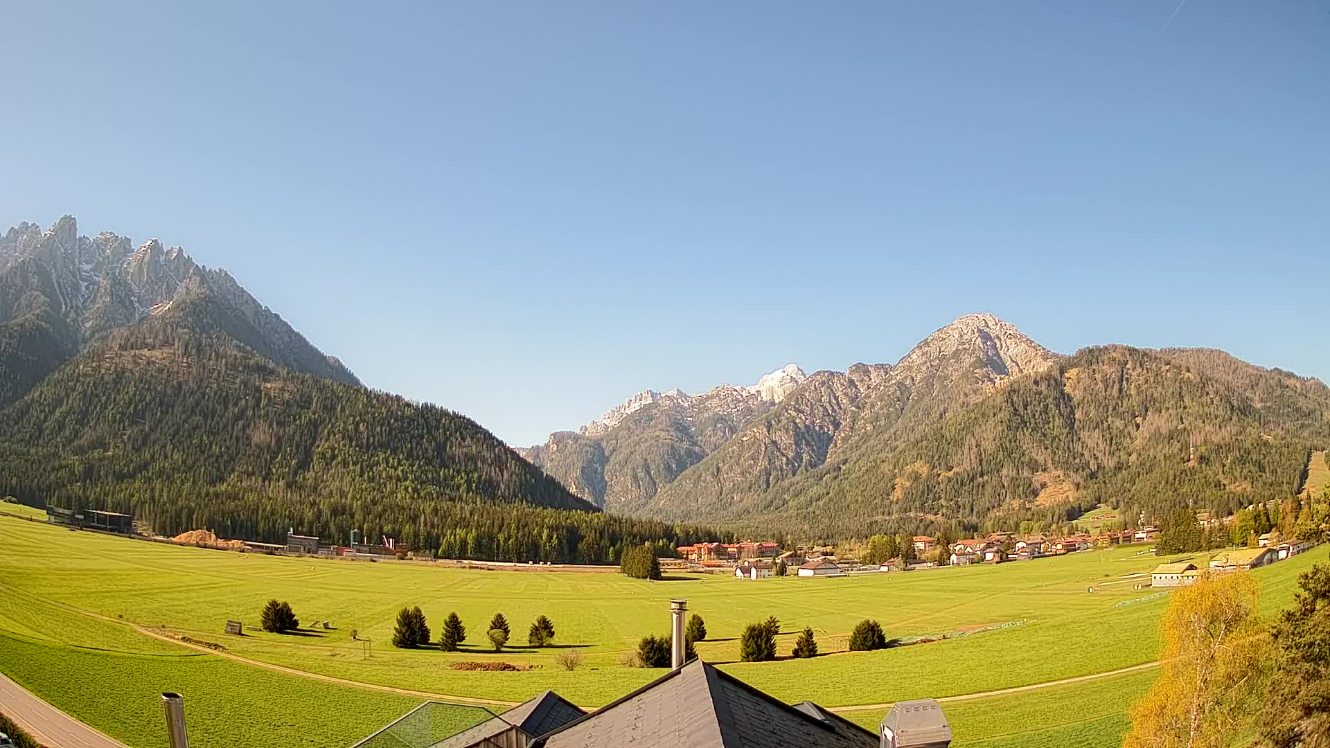 Webcam Toblach Dolomitas – Vista desde el Hotel Rosengarten