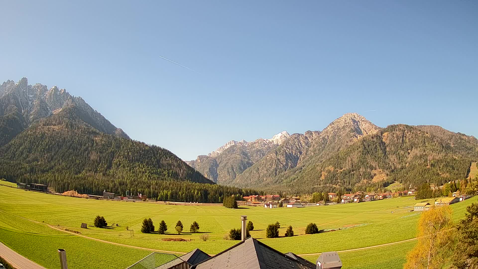 Webcam Toblach Dolomitas – Vista desde el Hotel Rosengarten