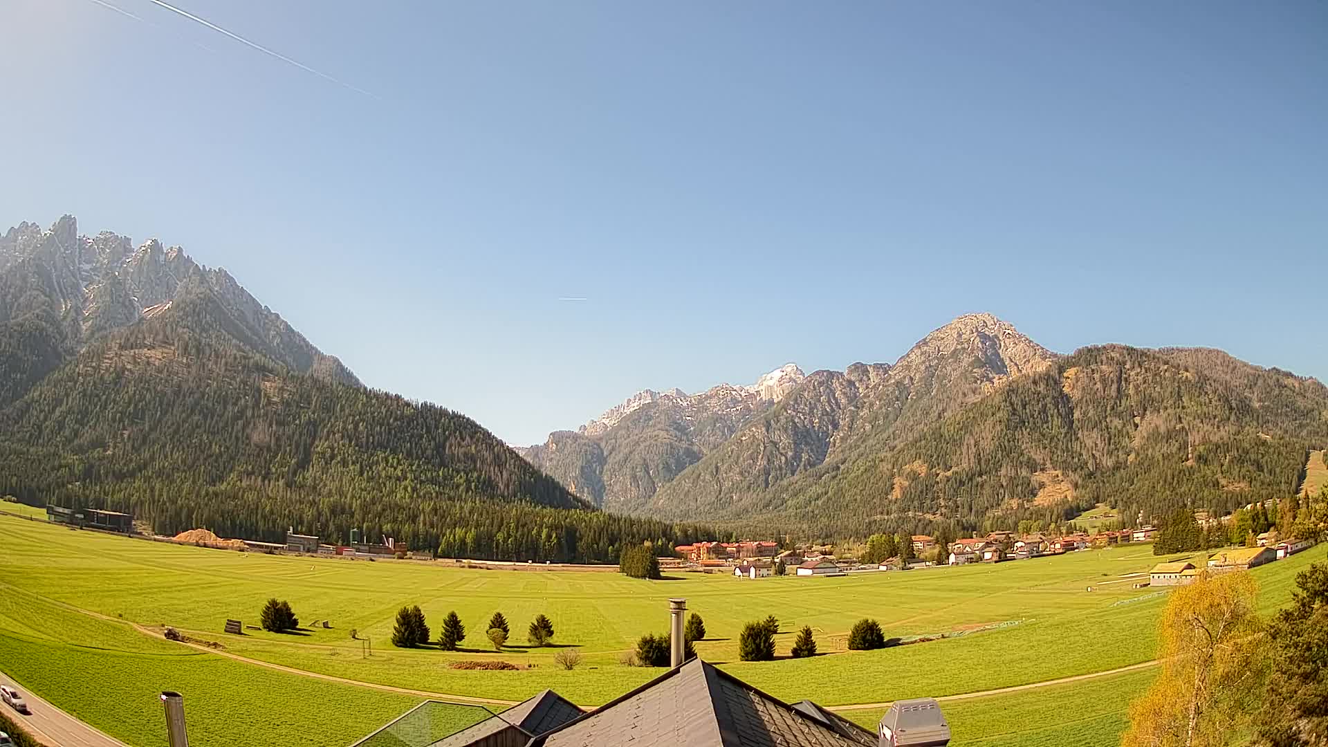 Webcam Toblach Dolomitas – Vista desde el Hotel Rosengarten