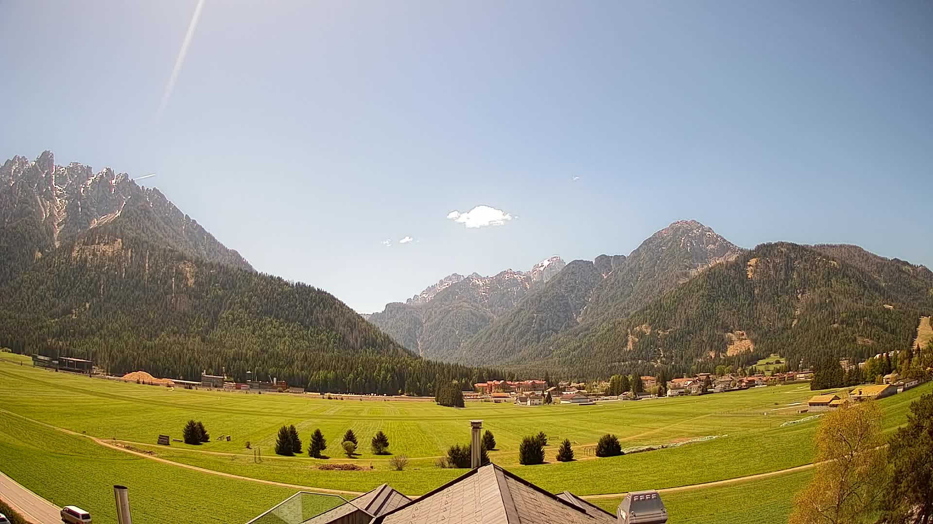 Webcam Dobbiaco Dolomiti – Vista dall’Hotel Rosengarten
