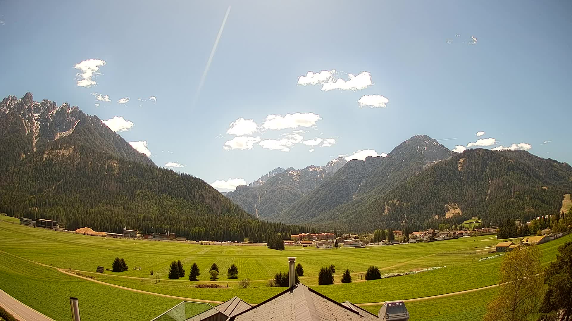Webcam Dobbiaco Dolomiti – Vista dall’Hotel Rosengarten
