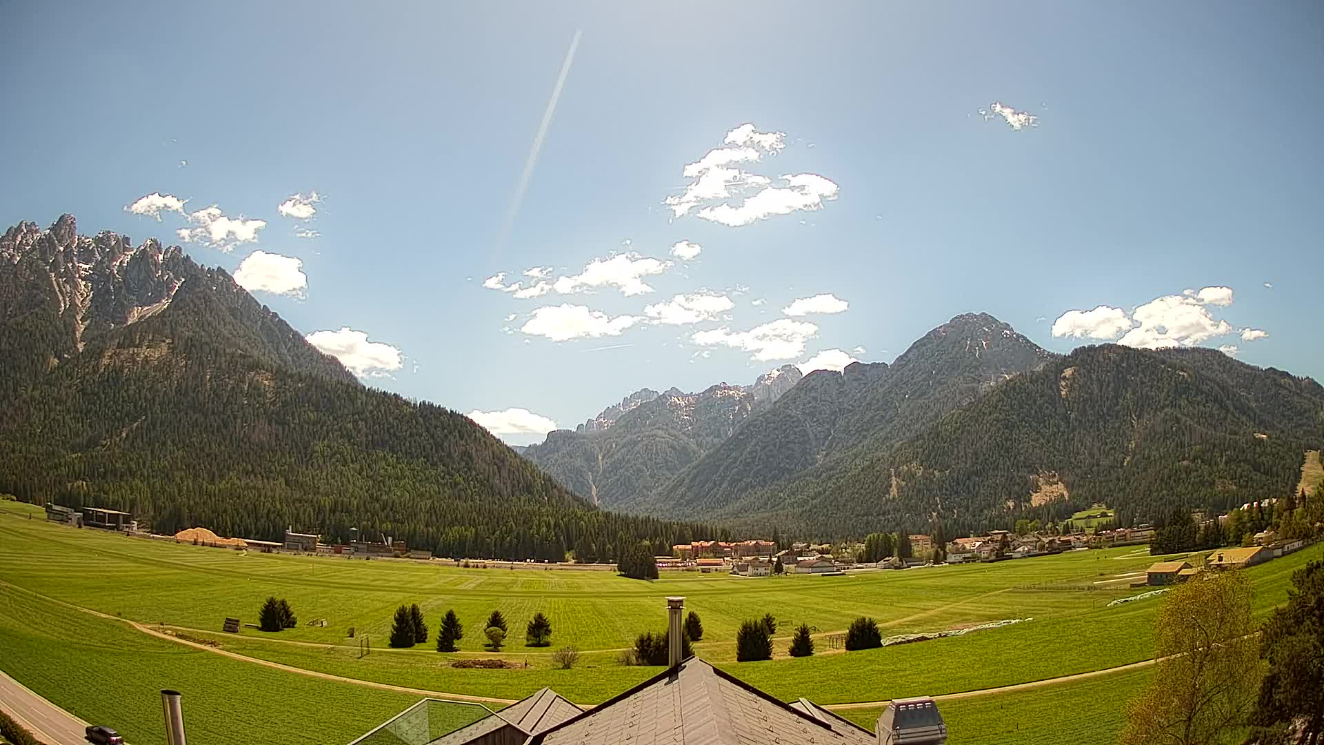 Webcam Dobbiaco Dolomiti – Vista dall’Hotel Rosengarten