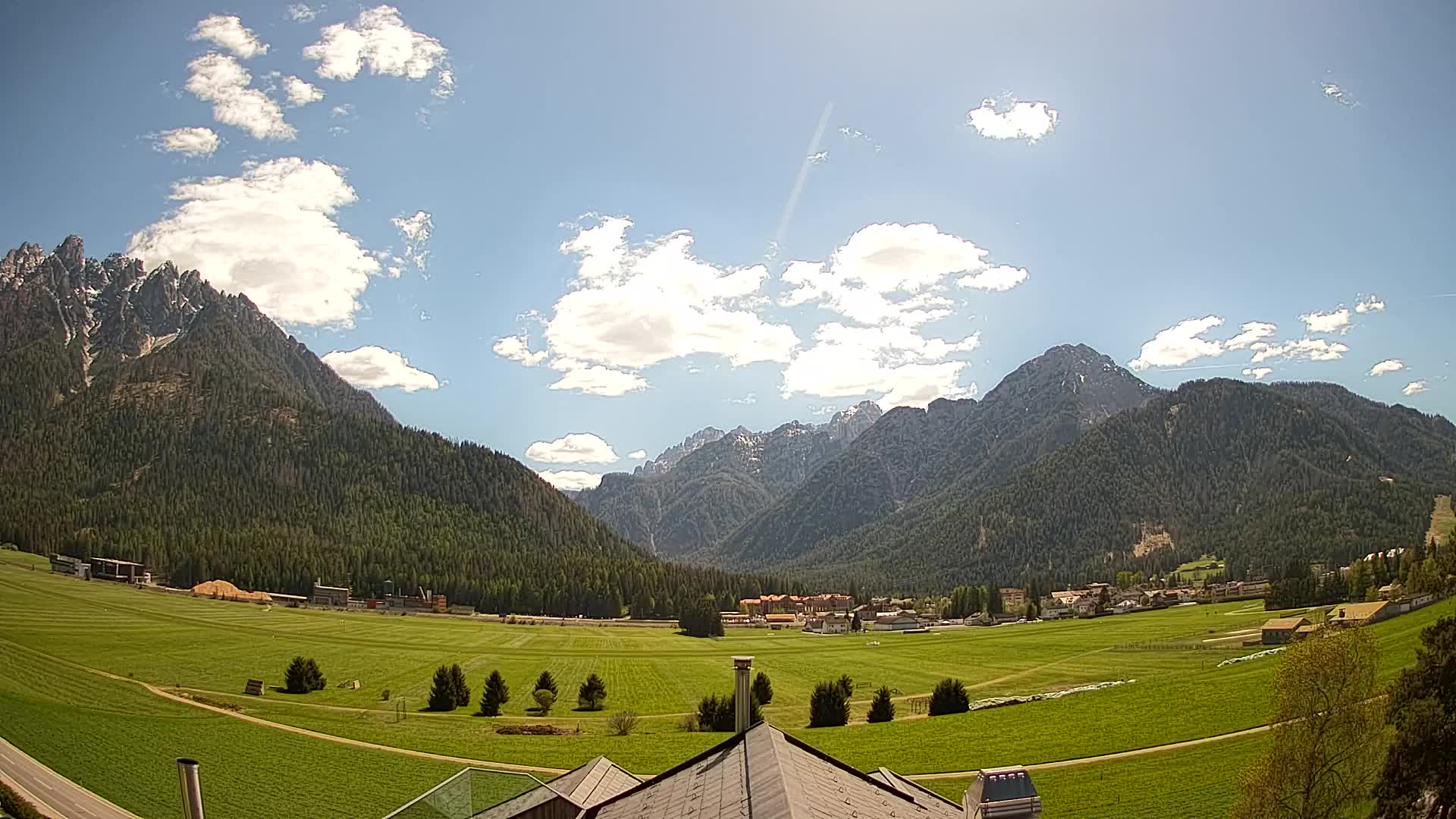 Webcam Toblach Dolomiten – Blick vom Hotel Rosengarten