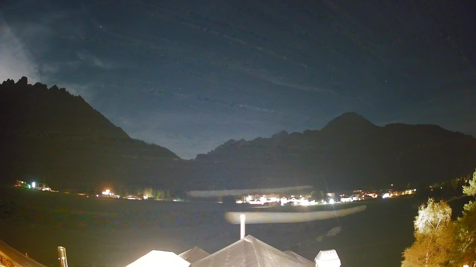 Webcam Toblach Dolomites – View from Hotel Rosengarten