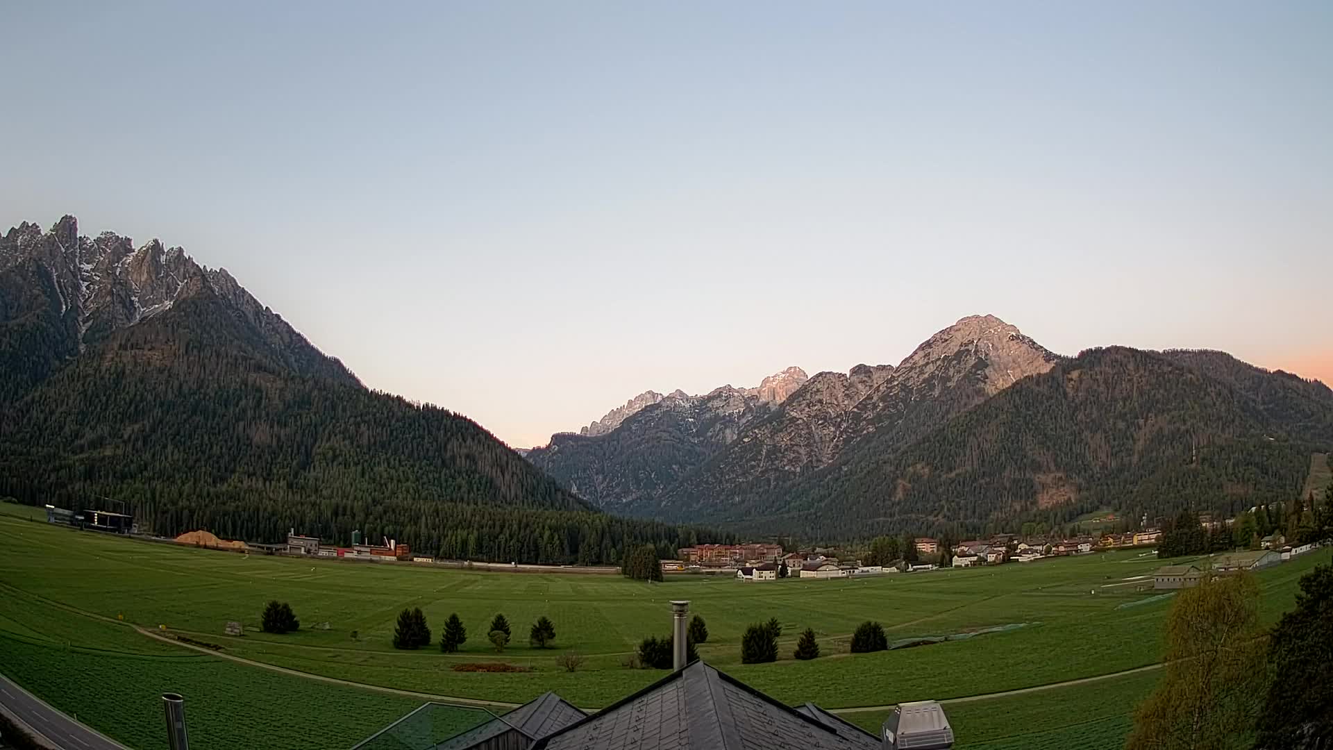 Webcam Toblach Dolomitas – Vista desde el Hotel Rosengarten