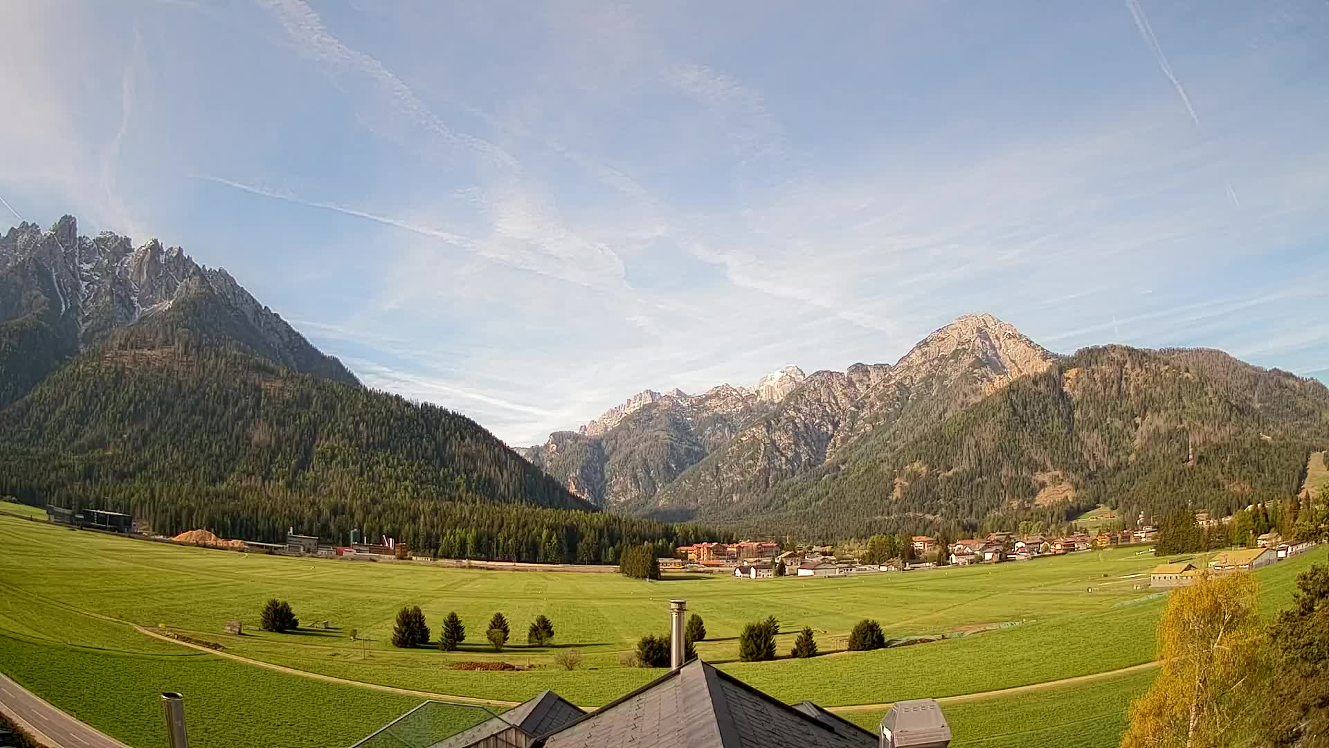 Webcam Toblach Dolomites – Vue depuis l’Hôtel Rosengarten