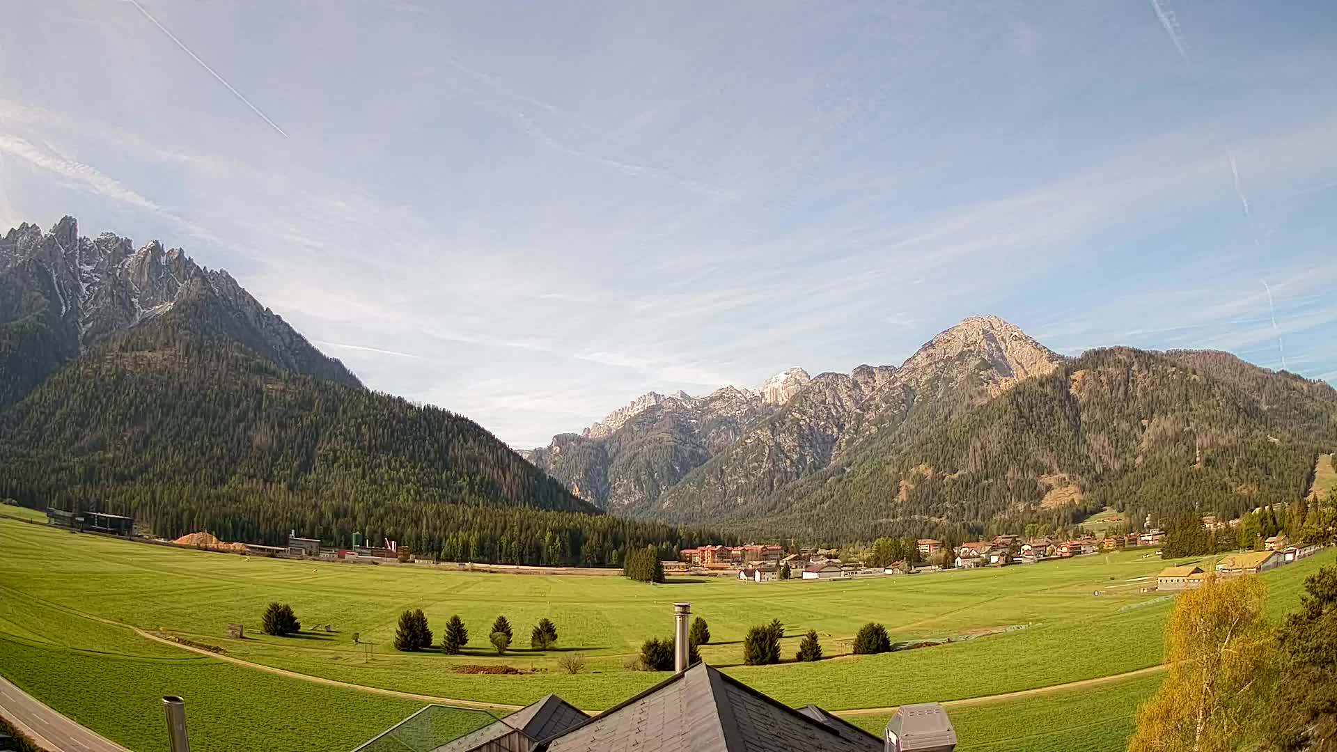 Webcam Toblach Dolomites – Vue depuis l’Hôtel Rosengarten