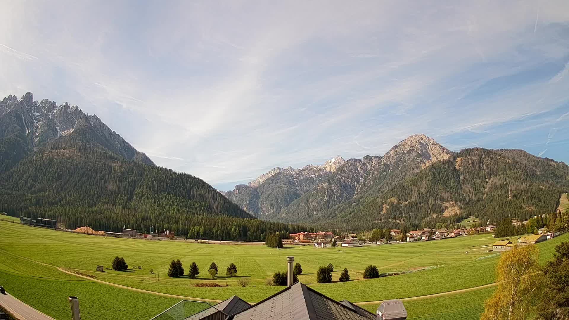 Webcam Toblach Dolomites – Vue depuis l’Hôtel Rosengarten