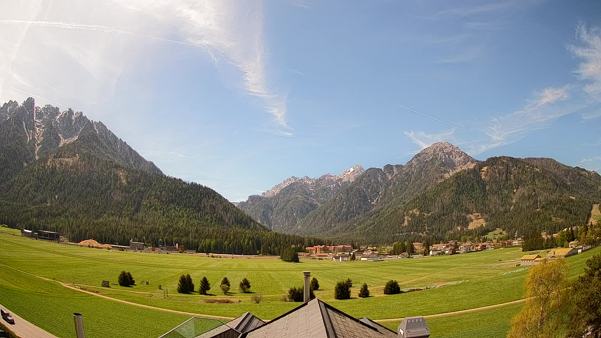 Webcam Dobbiaco Dolomiti – Vista dall’Hotel Rosengarten