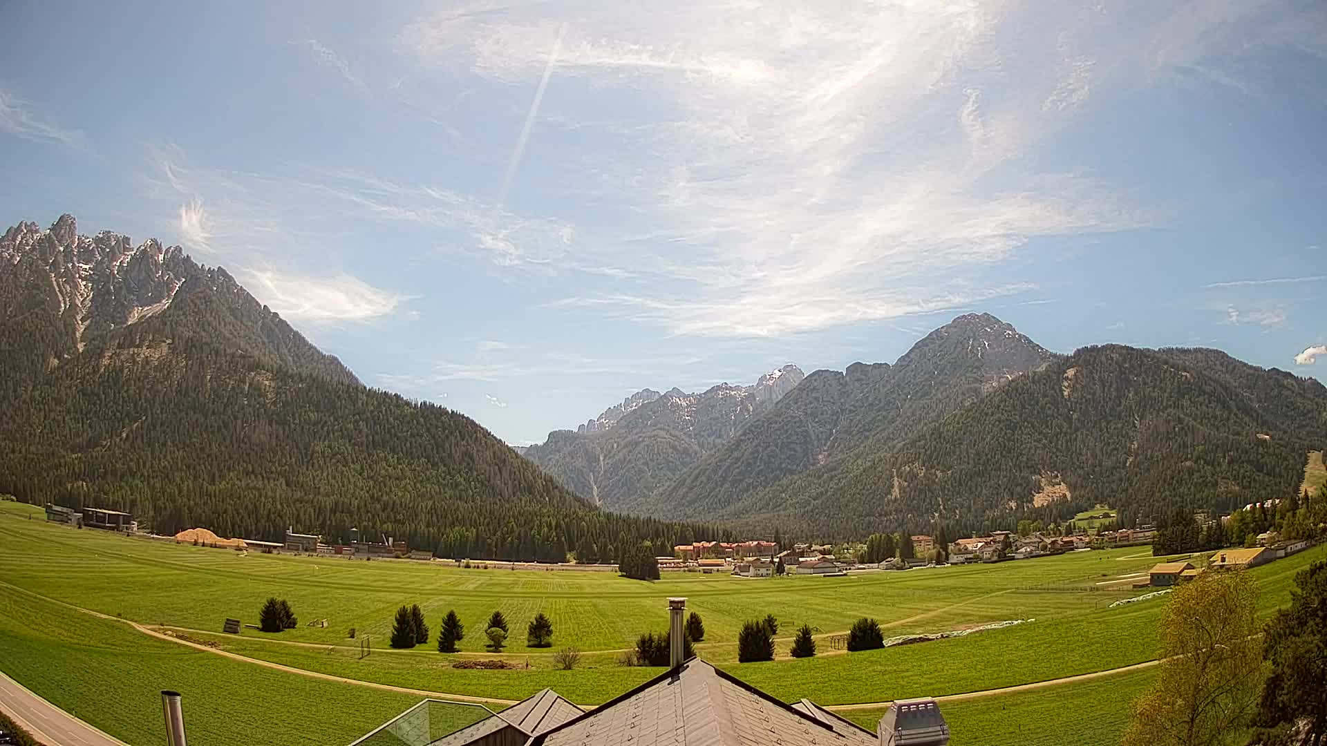 Webcam Toblach Dolomitas – Vista desde el Hotel Rosengarten
