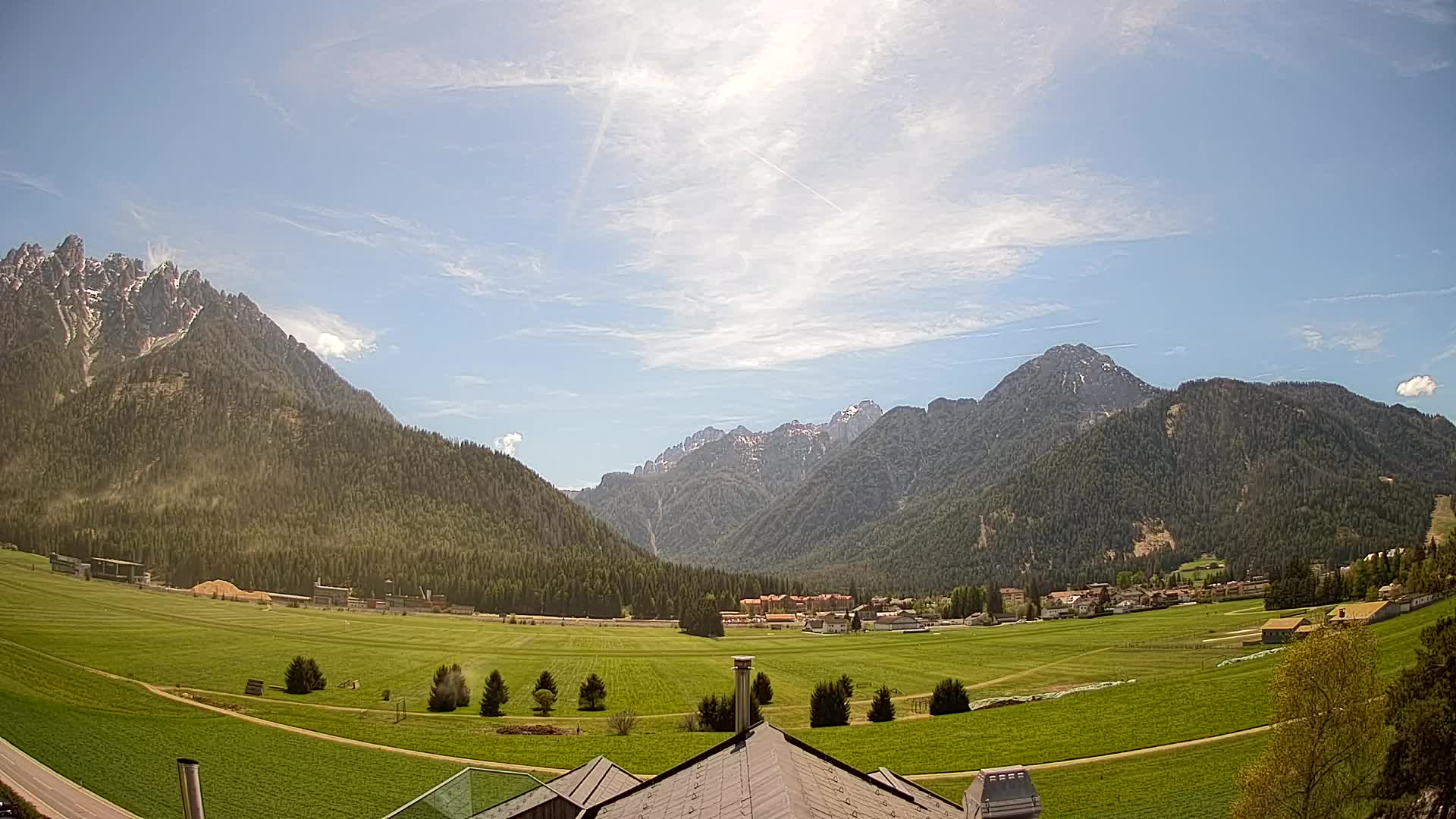 Webcam Toblach Dolomitas – Vista desde el Hotel Rosengarten