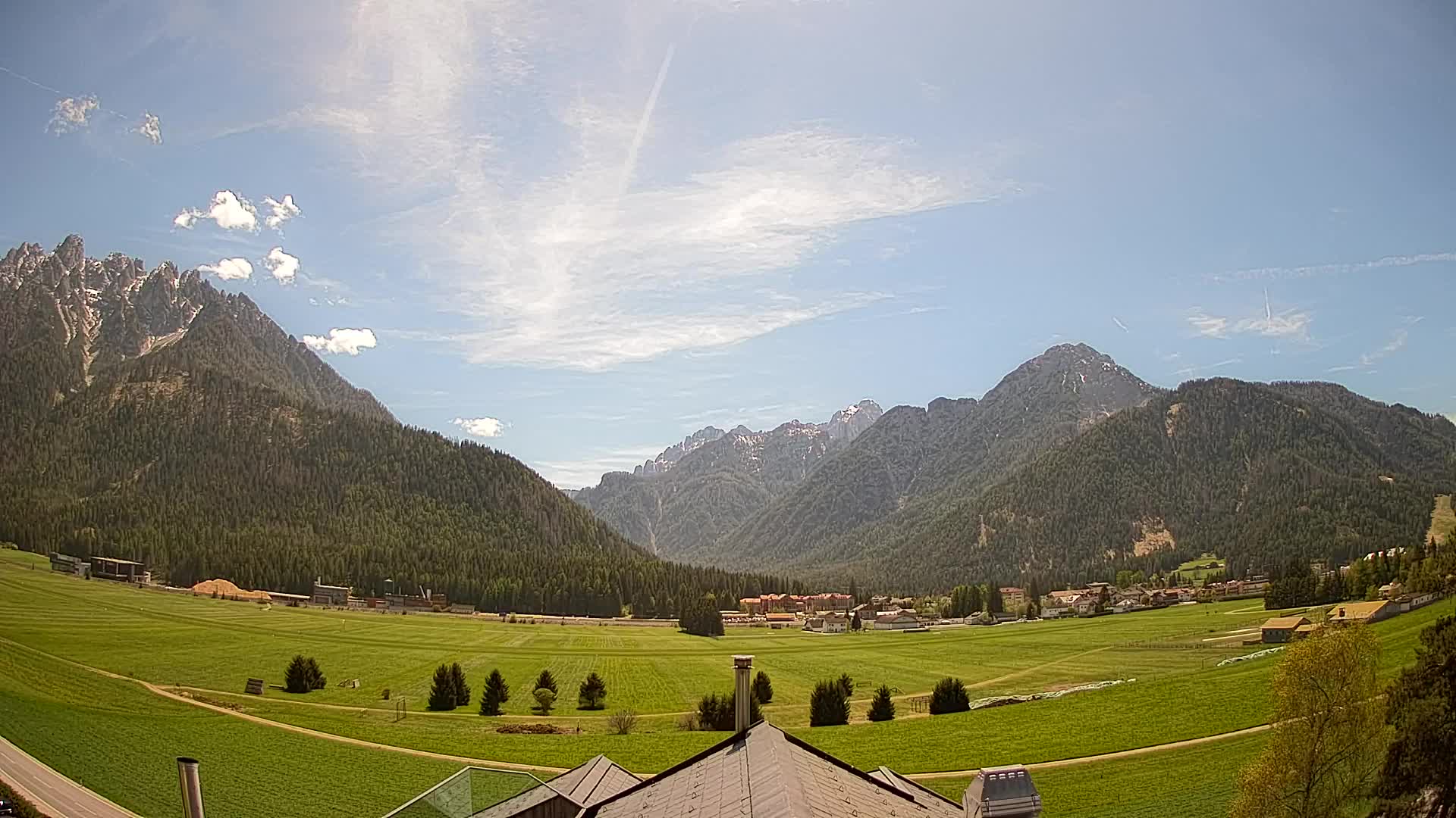 Webcam Toblach Dolomitas – Vista desde el Hotel Rosengarten