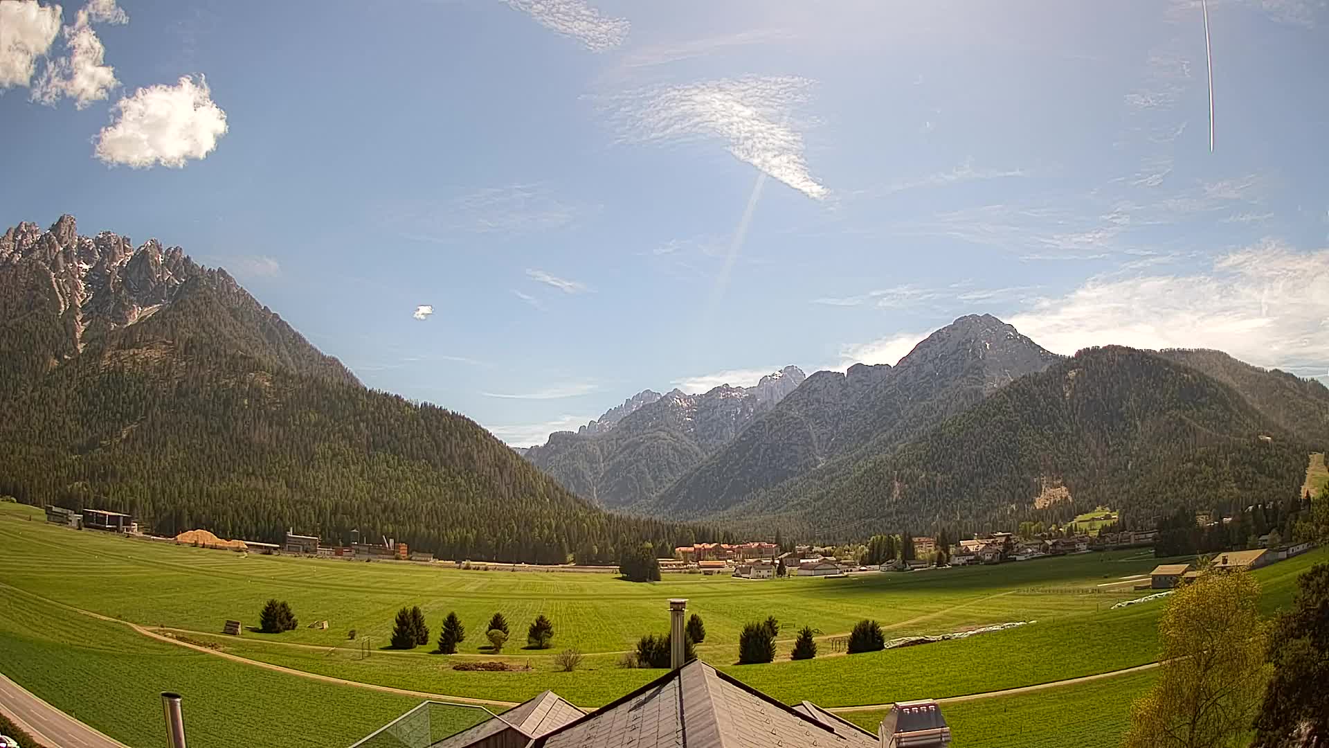 Webcam Dobbiaco Dolomiti – Vista dall’Hotel Rosengarten