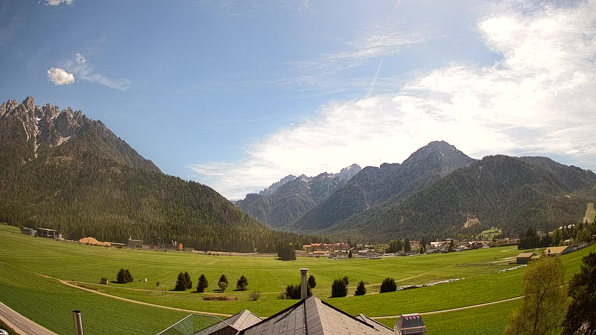 Webcam Toblach Dolomitas – Vista desde el Hotel Rosengarten