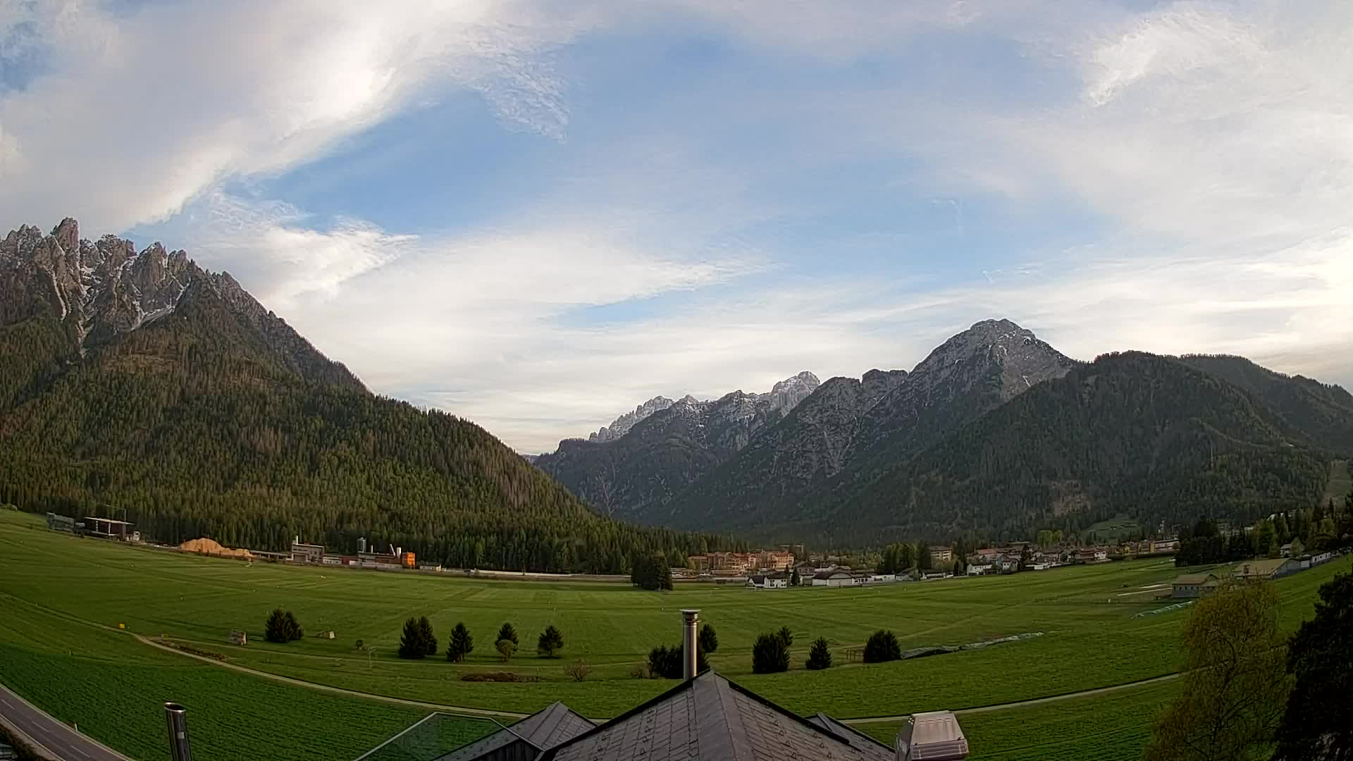 Webcam Toblach Dolomiten – Blick vom Hotel Rosengarten