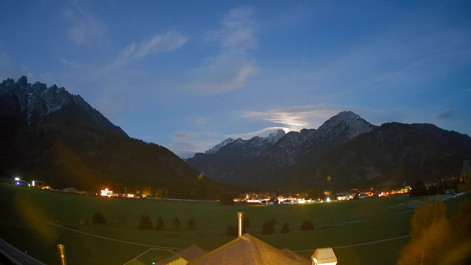 Webcam Toblach Dolomiten – Blick vom Hotel Rosengarten