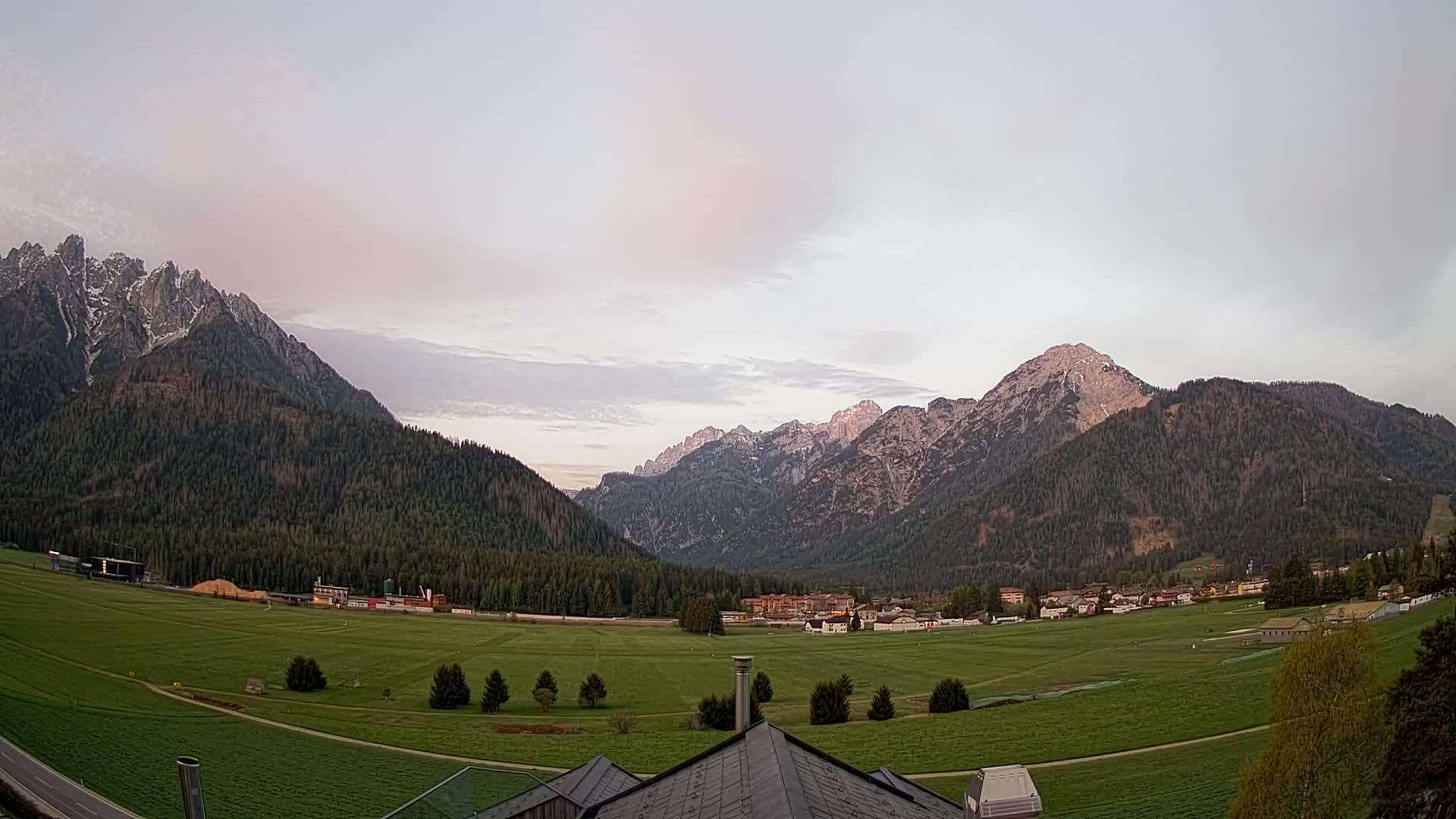 Webcam Toblach Dolomites – Vue depuis l’Hôtel Rosengarten